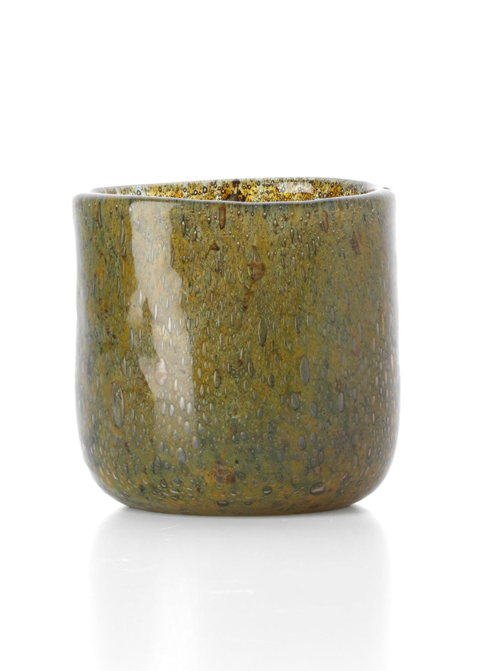 Bazar Bizar Antwerp The Forest Candle Holder - Green