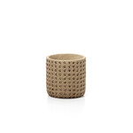 Bazar Bizar Antwerp The RattanRock Planter - Natural - S