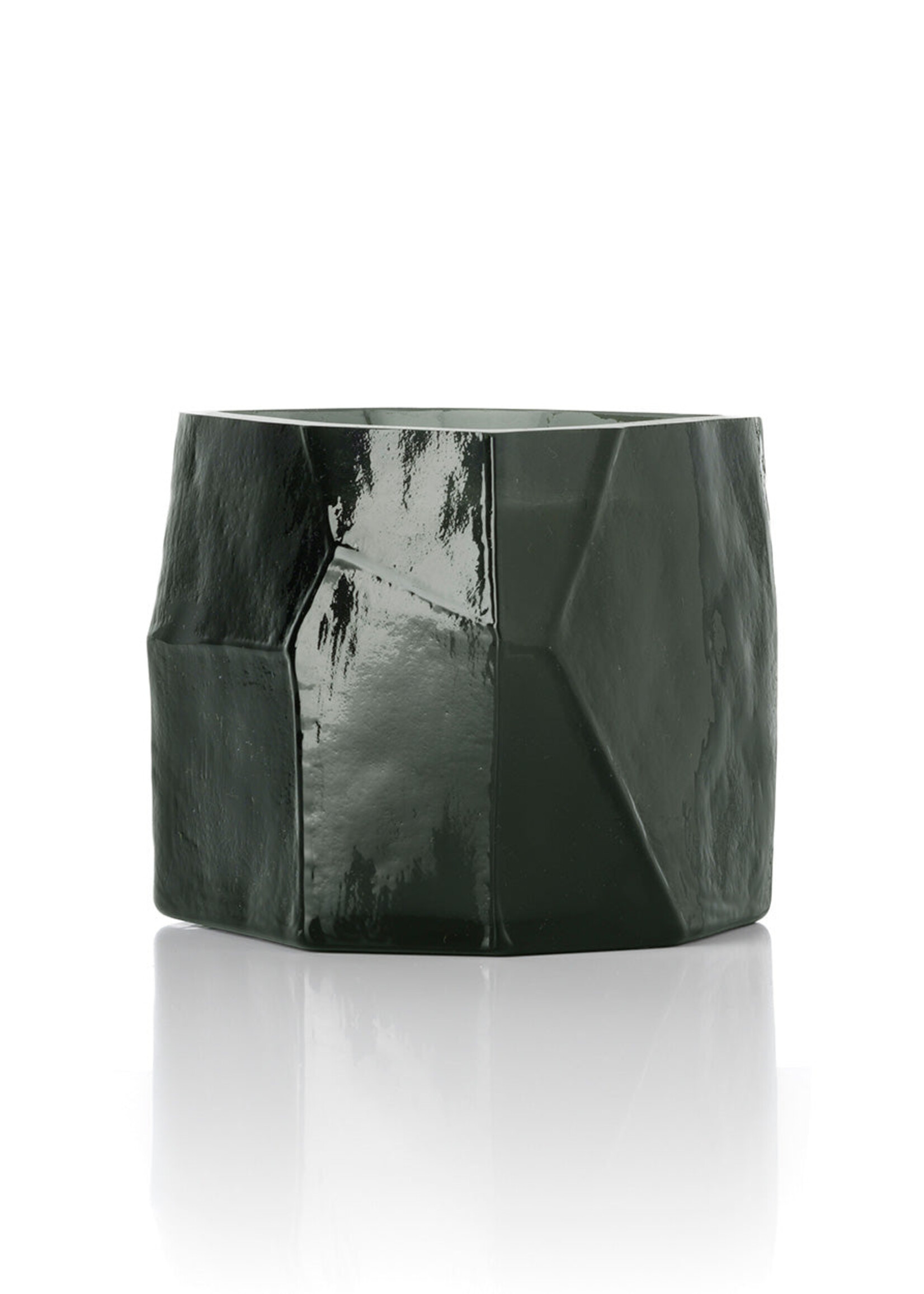 Bazar Bizar Antwerp The Olivine Candle Jar - Smoke