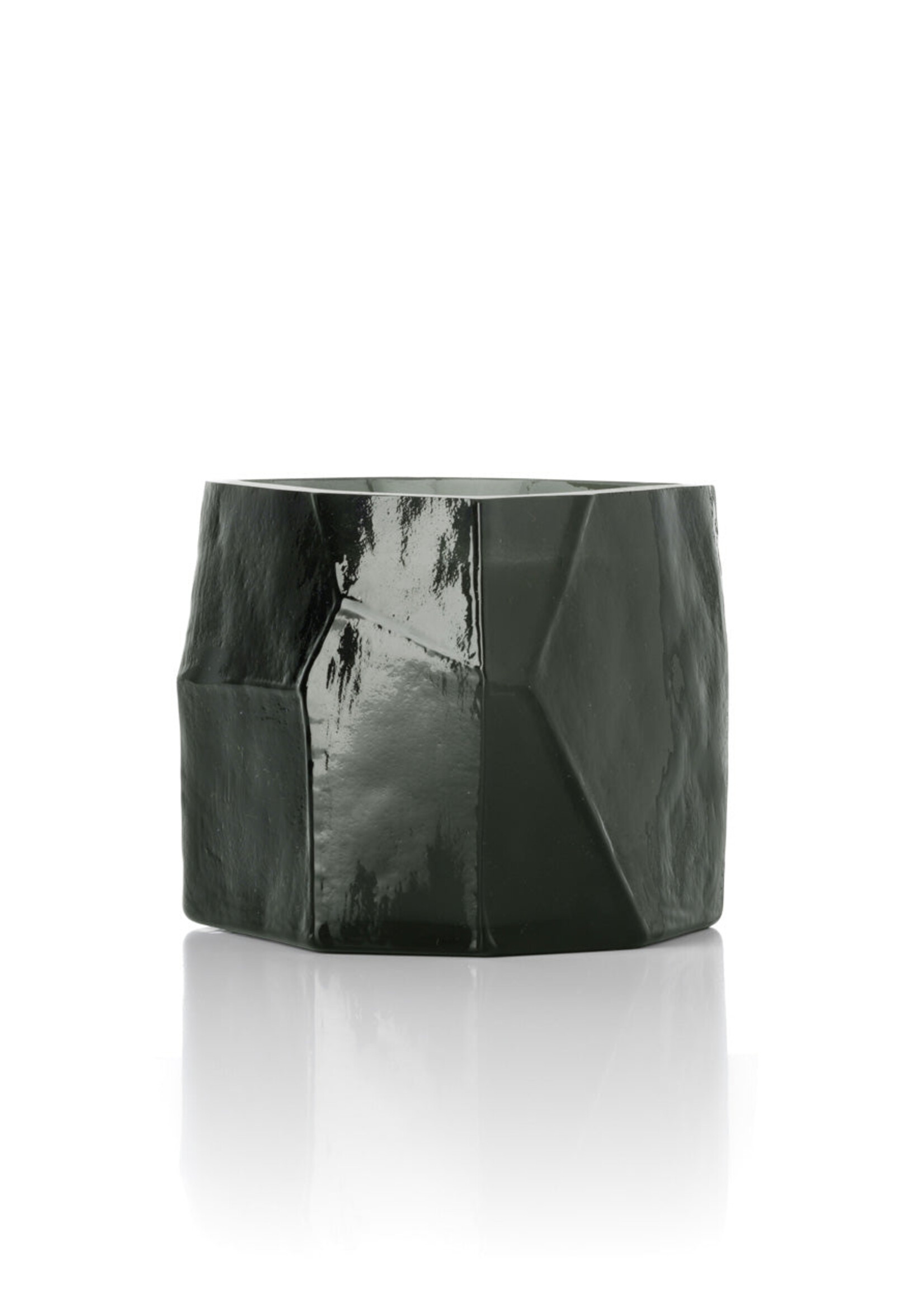 Bazar Bizar Antwerp The Olivine Candle Jar - Smoke