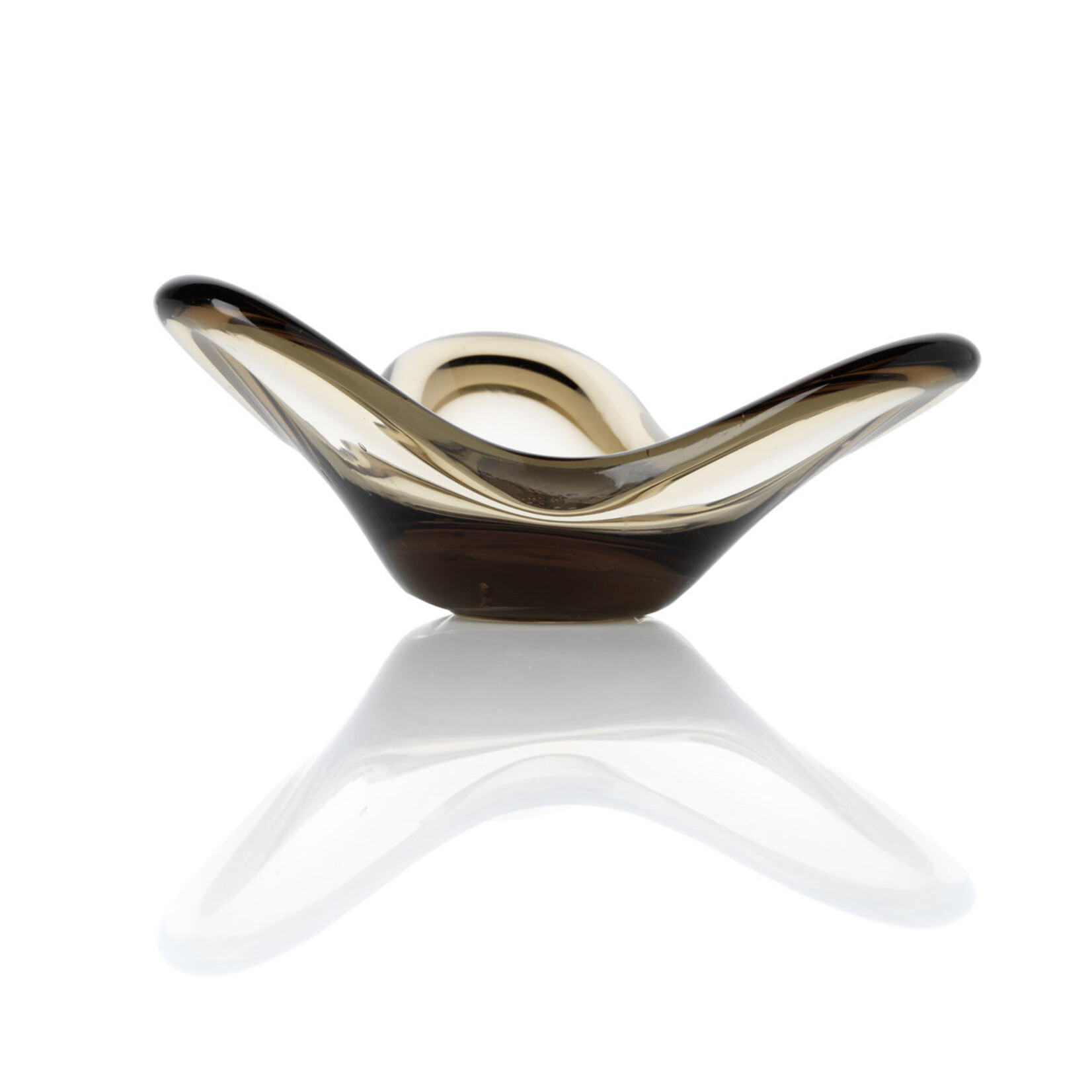 Bazar Bizar Antwerp The Liquid Form Candle Holder - Smoke