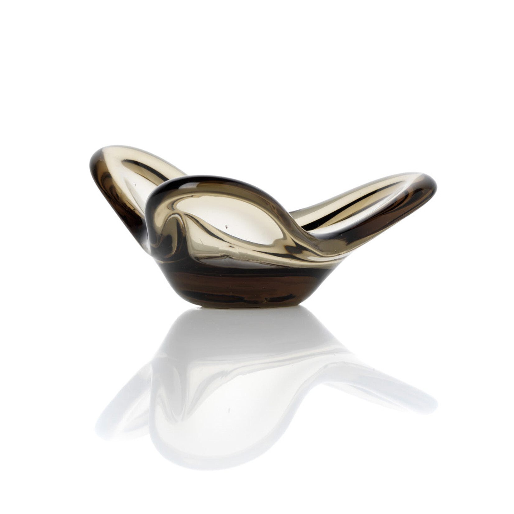 Bazar Bizar Antwerp The Liquid Form Candle Holder - Smoke