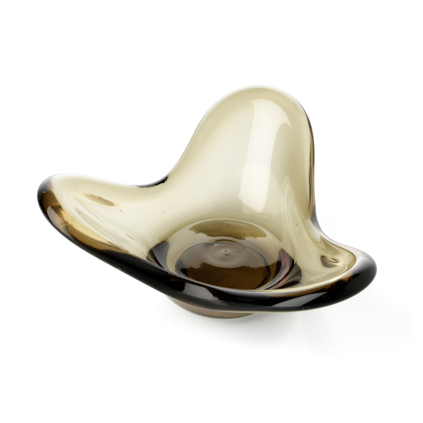 Bazar Bizar Antwerp The Liquid Form Candle Holder - Smoke