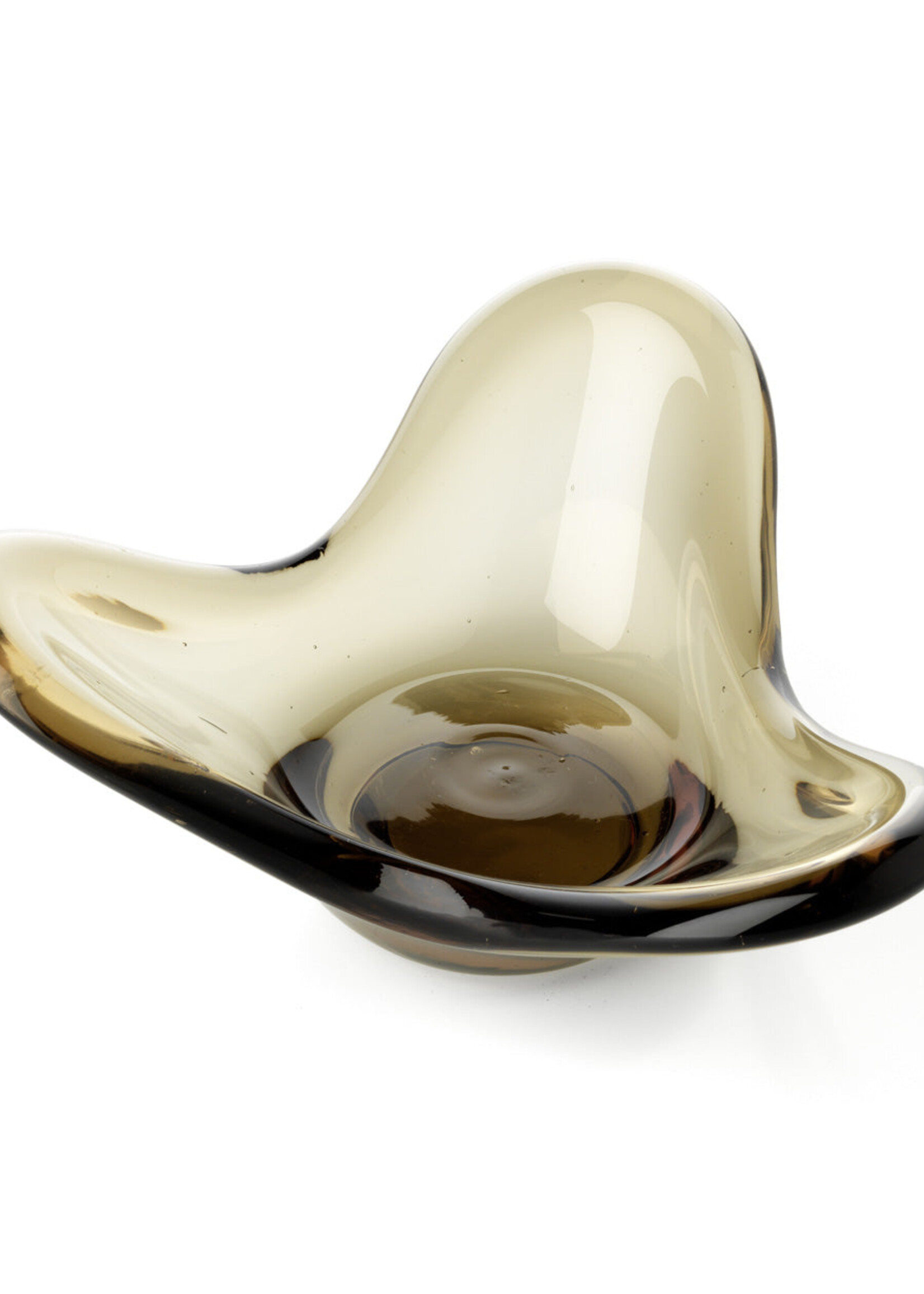 Bazar Bizar Antwerp The Liquid Form Candle Holder - Smoke