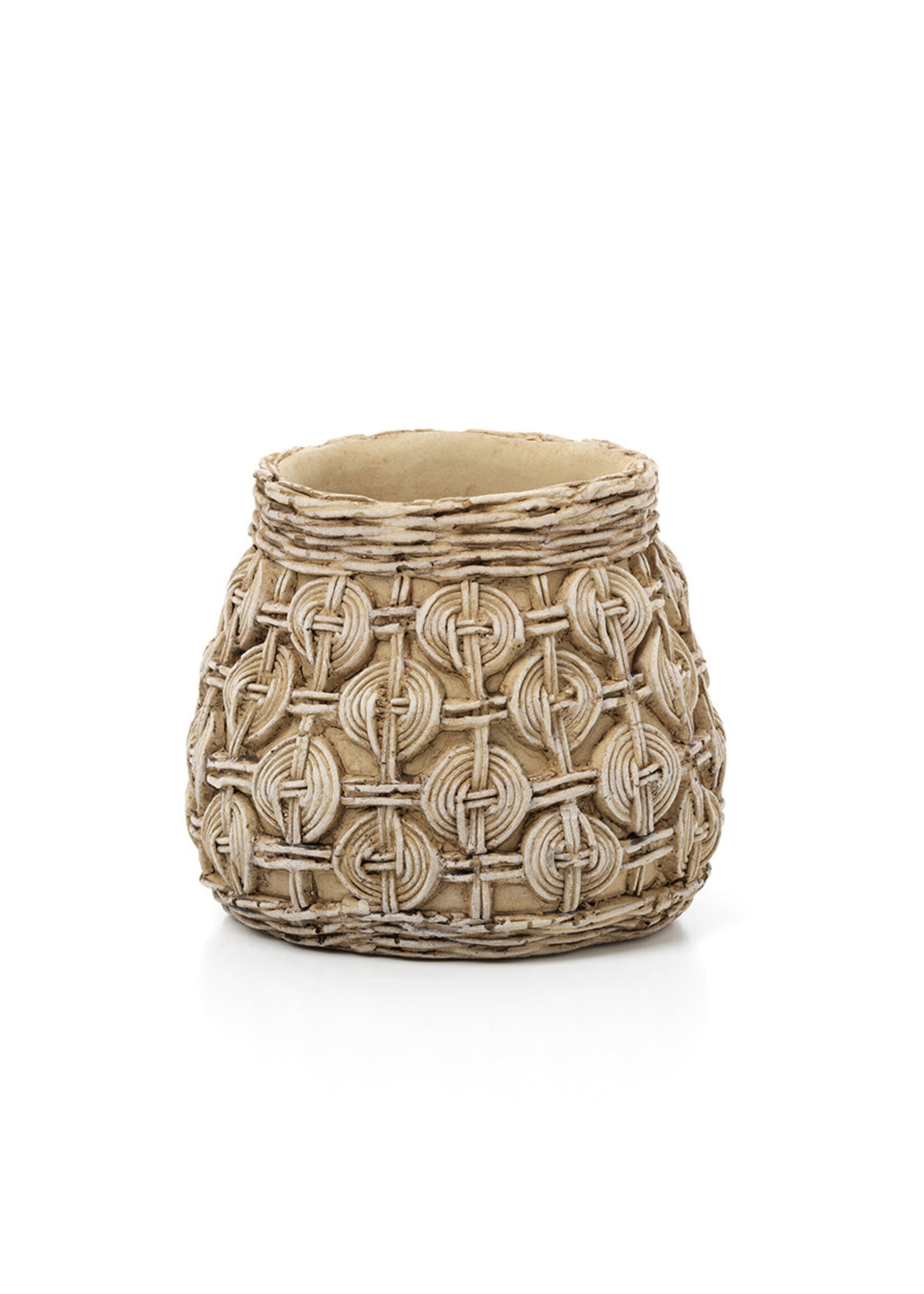 Bazar Bizar Antwerp The Knot Concrete Planter  - M