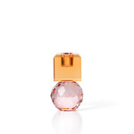Bazar Bizar Antwerp The Citrine & Rose Quartz Candle Holder