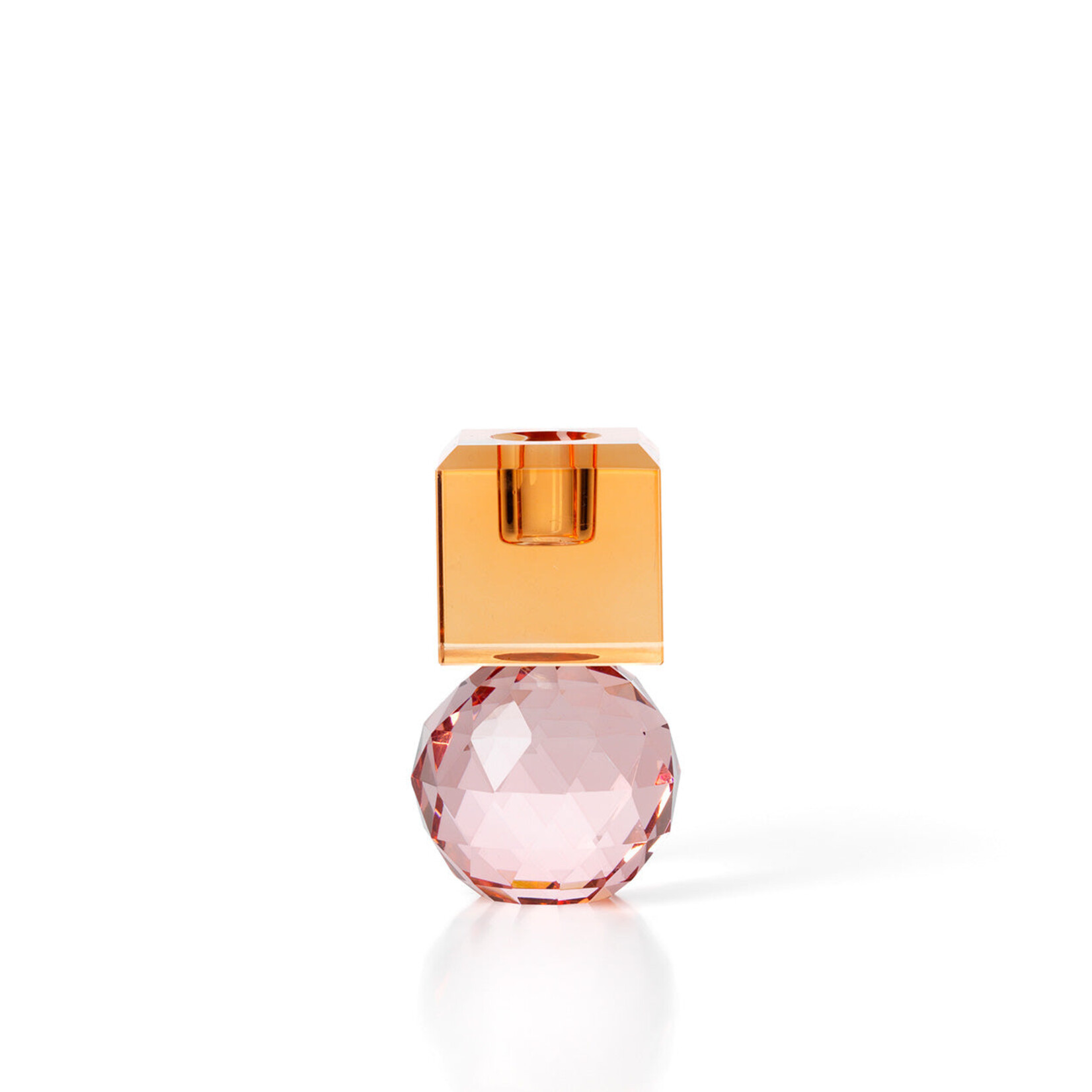 Bazar Bizar Antwerp The Citrine & Rose Quartz Candle Holder