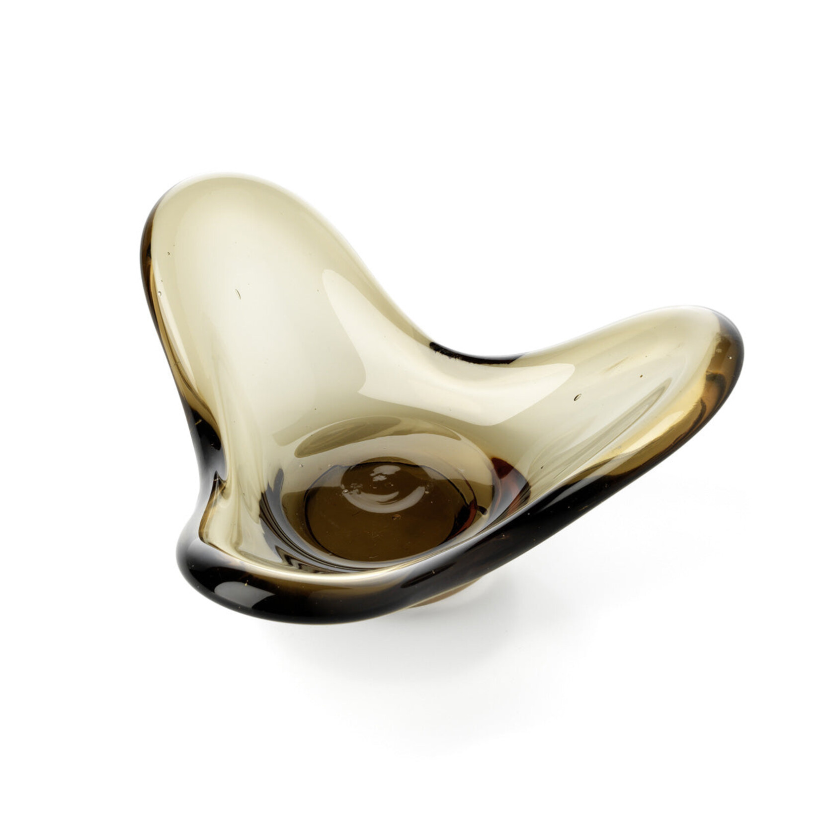 Bazar Bizar Antwerp The Liquid Form Candle Holder - Smoke