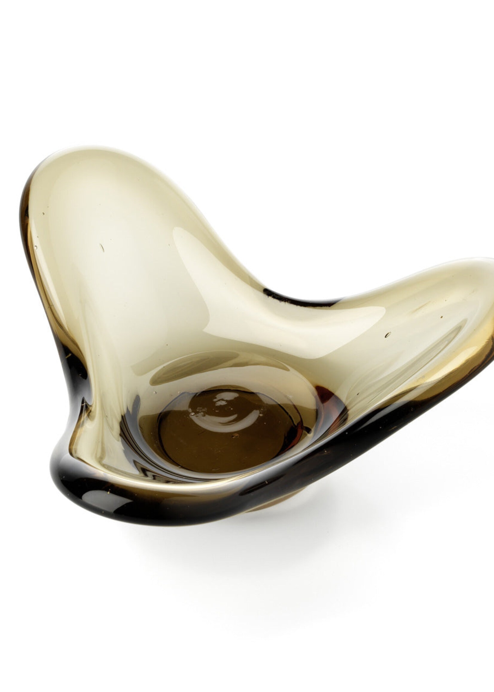 Bazar Bizar Antwerp The Liquid Form Candle Holder - Smoke