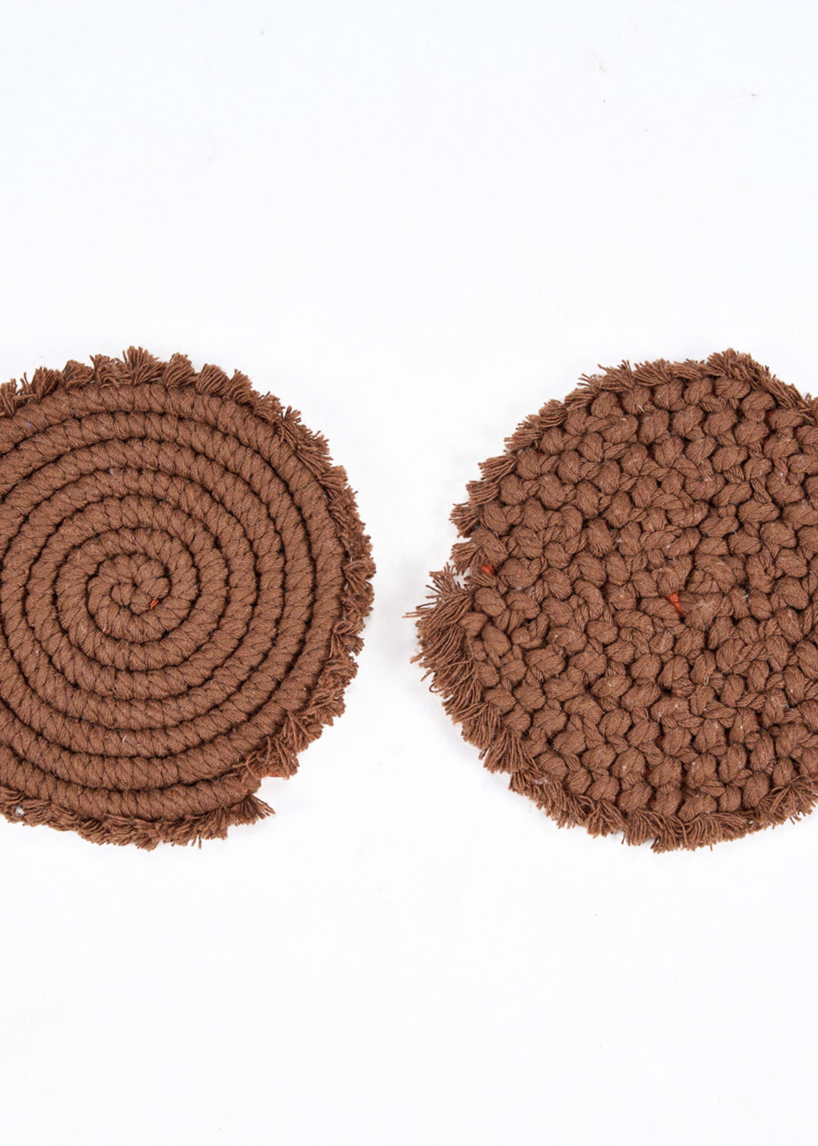 Bazar Bizar Antwerp The Cotton Coaster - Dark Wallnut