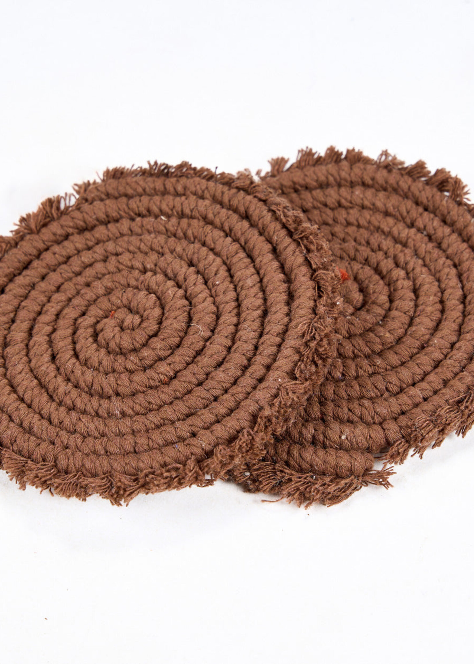 Bazar Bizar Antwerp The Cotton Coaster - Dark Wallnut