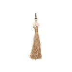 Bazar Bizar Antwerp The Raffia Cowrie Shell Keychain