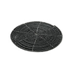 Bazar Bizar Antwerp The Beaded Coaster - Black