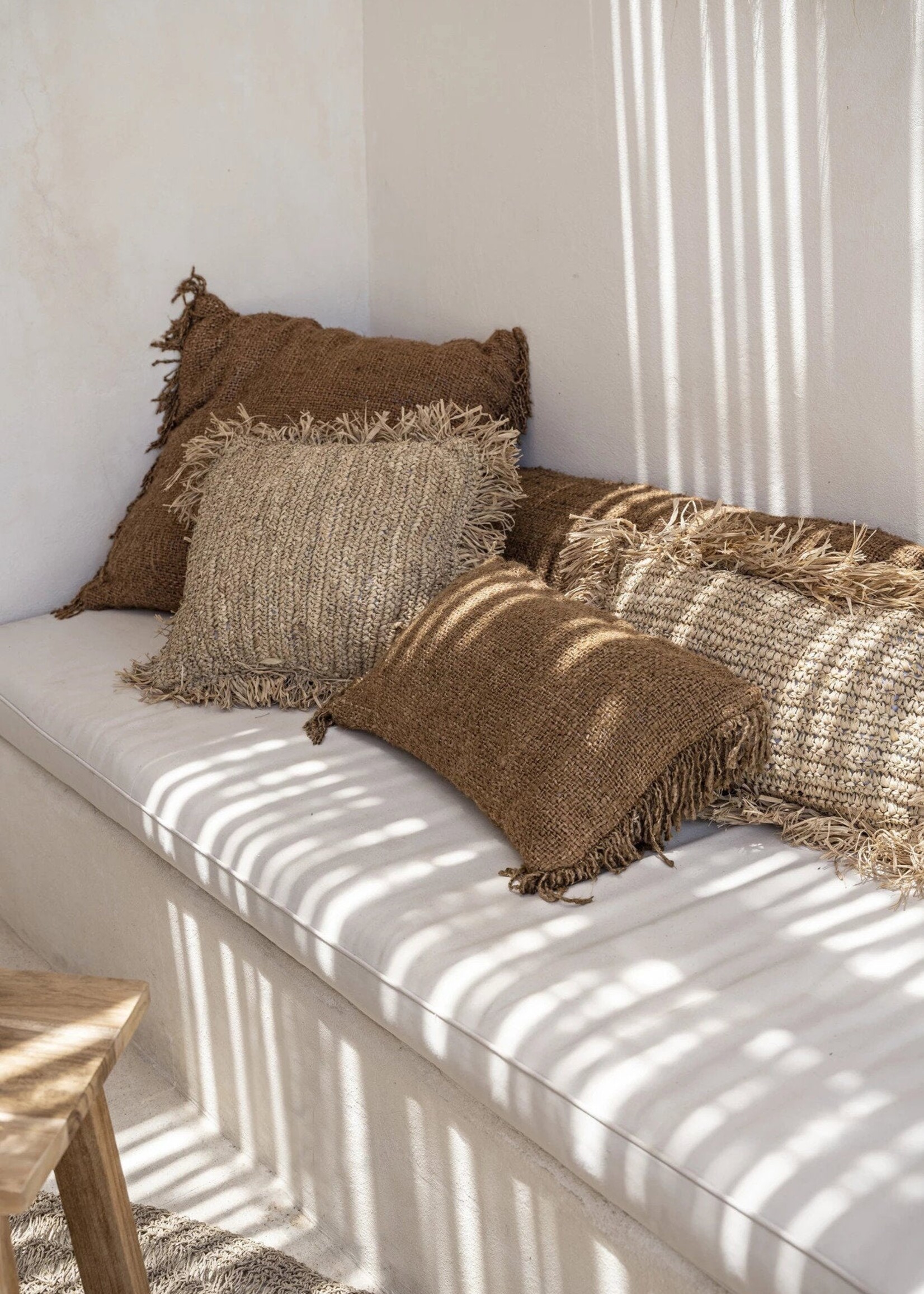 Bazar Bizar Antwerp The Oh My Gee Cushion Cover - Brown - 30x50