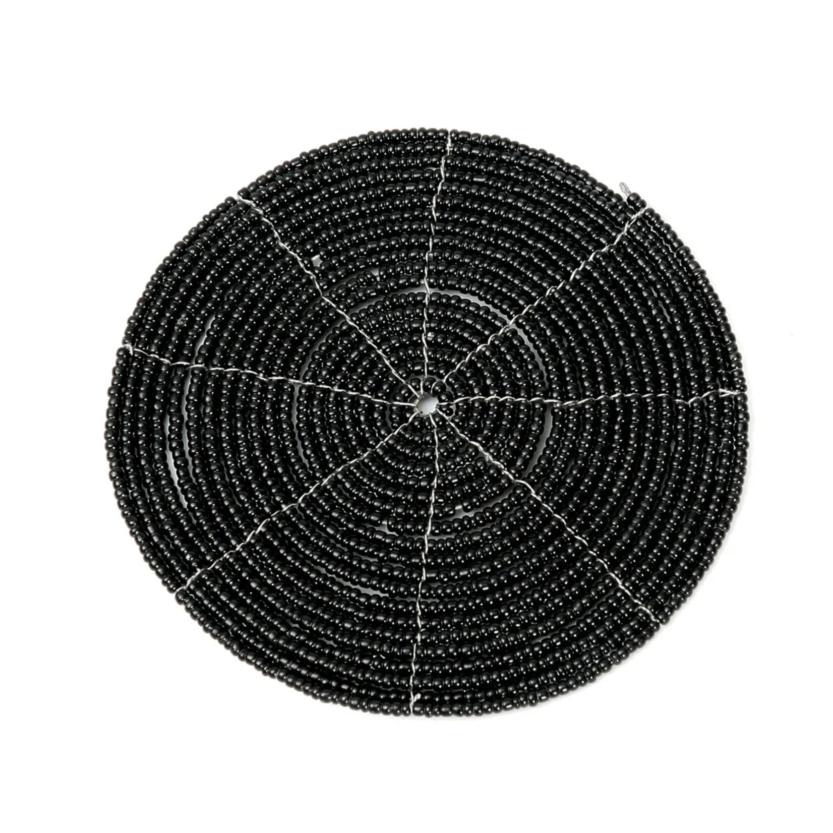 Bazar Bizar Antwerp The Beaded Coaster - Black