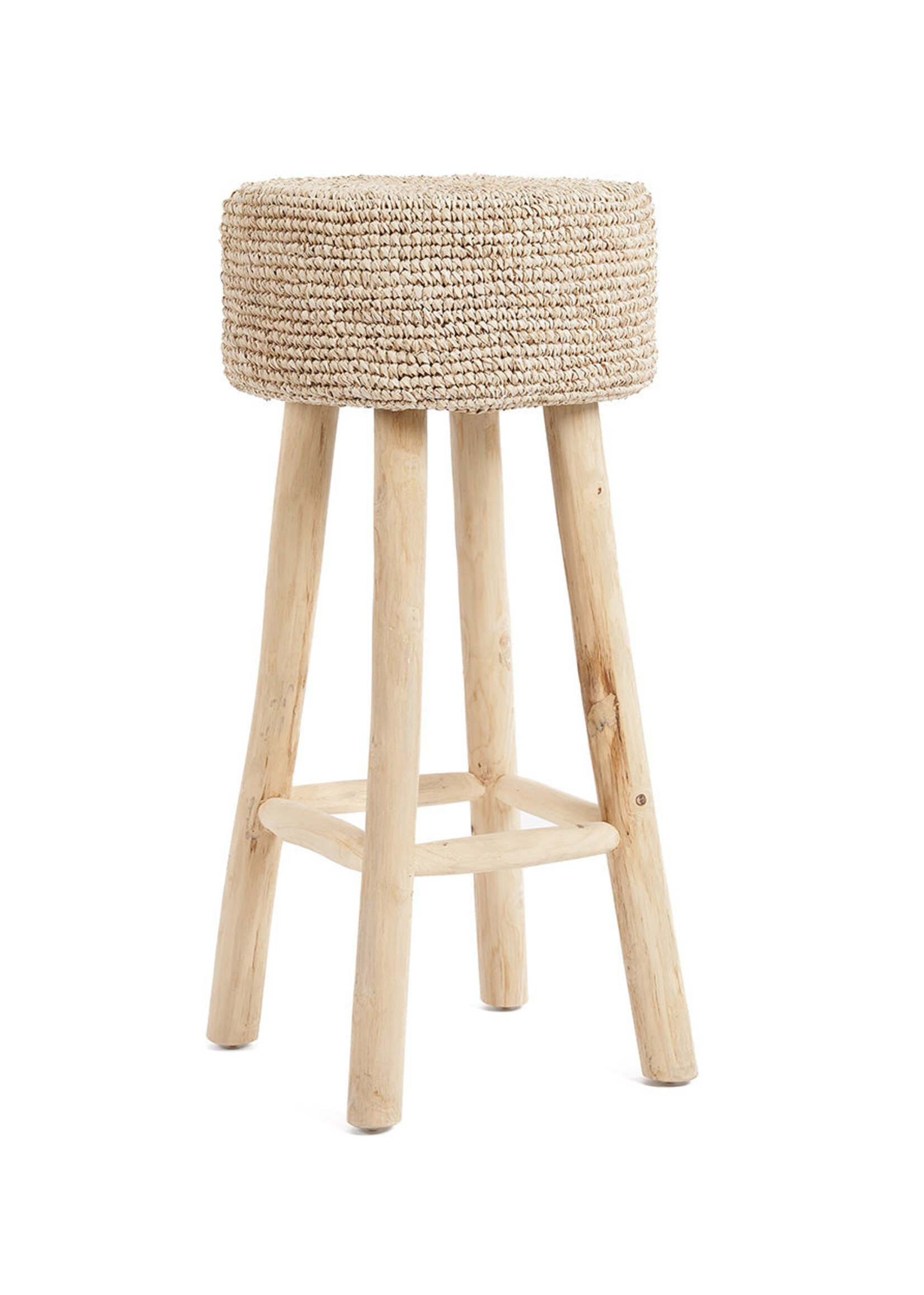 Bazar Bizar Antwerp The Raffia Bar Stool