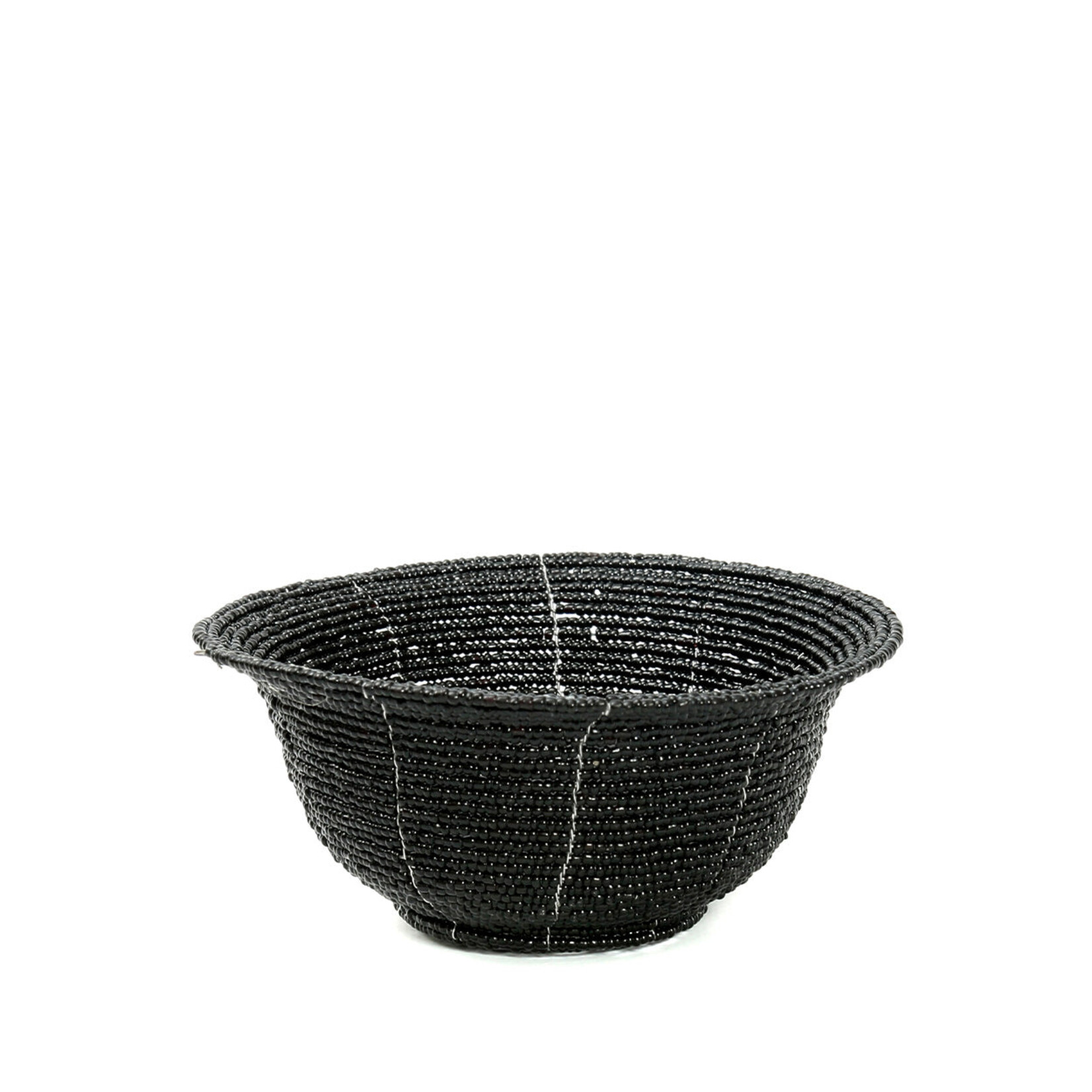 Bazar Bizar Antwerp The Beaded Bowl Low - Black - S
