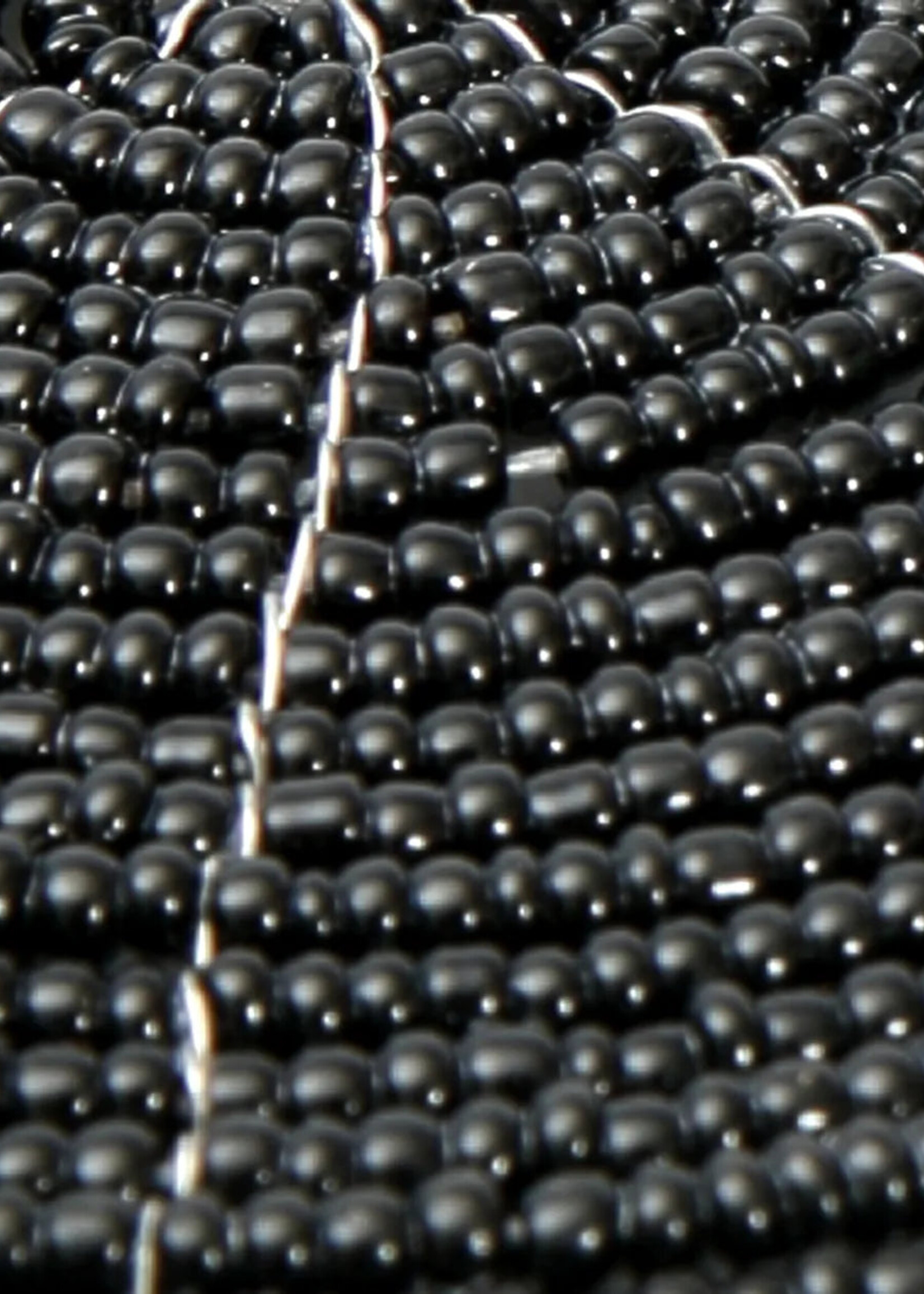 Bazar Bizar Antwerp The Beaded Coaster - Black