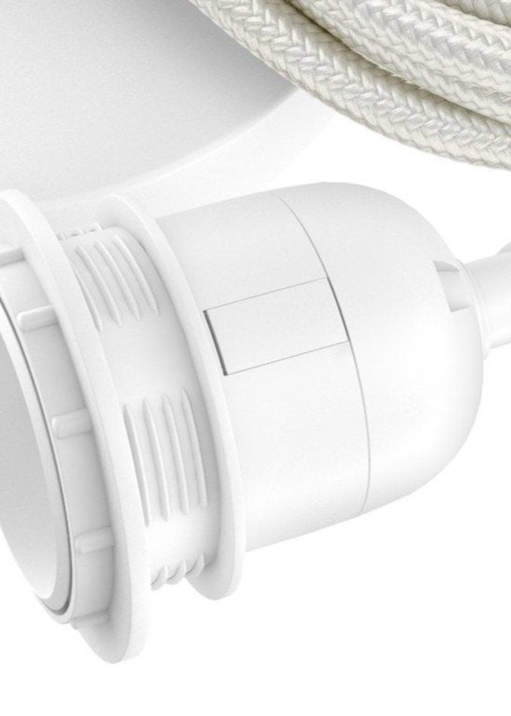 Bazar Bizar Antwerp Fitting Lamps Ceiling - White - 1 Fitting
