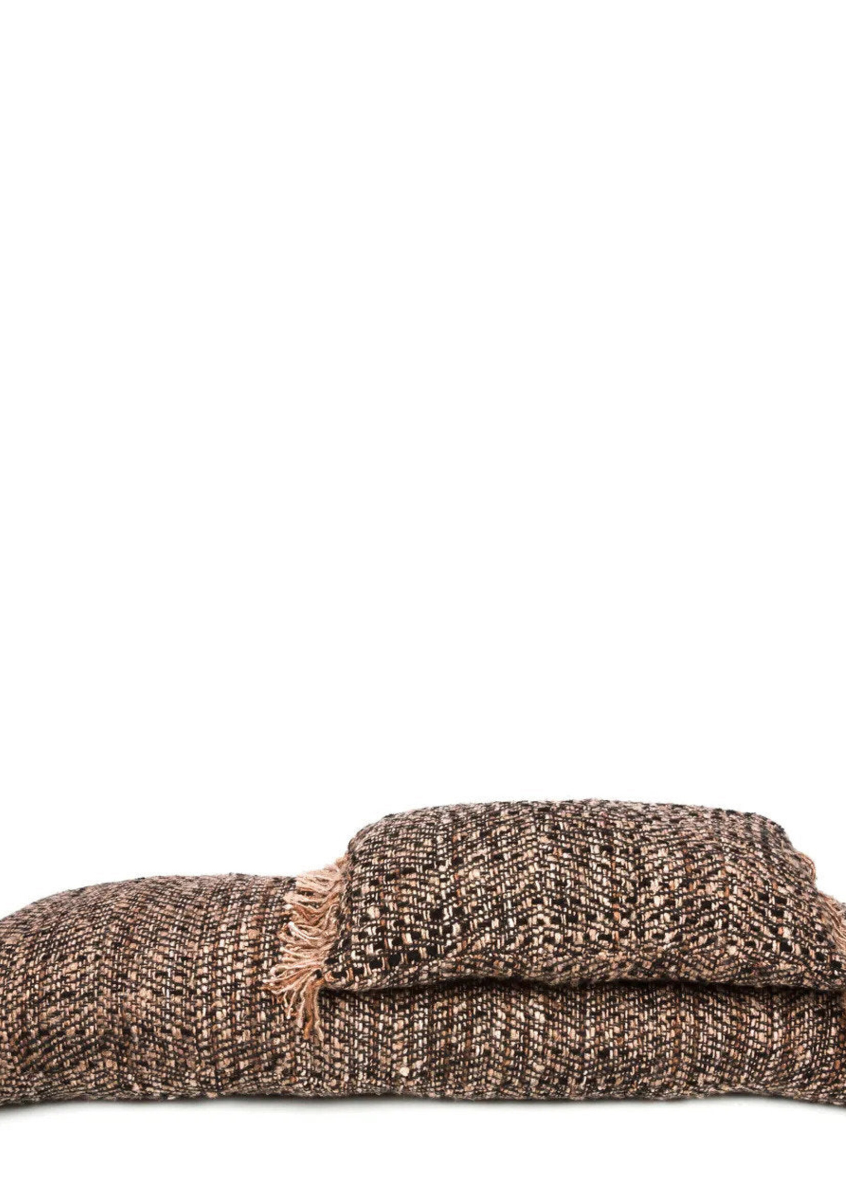 Bazar Bizar Antwerp The Oh My Gee Cushion Cover - Black Copper - 35x100