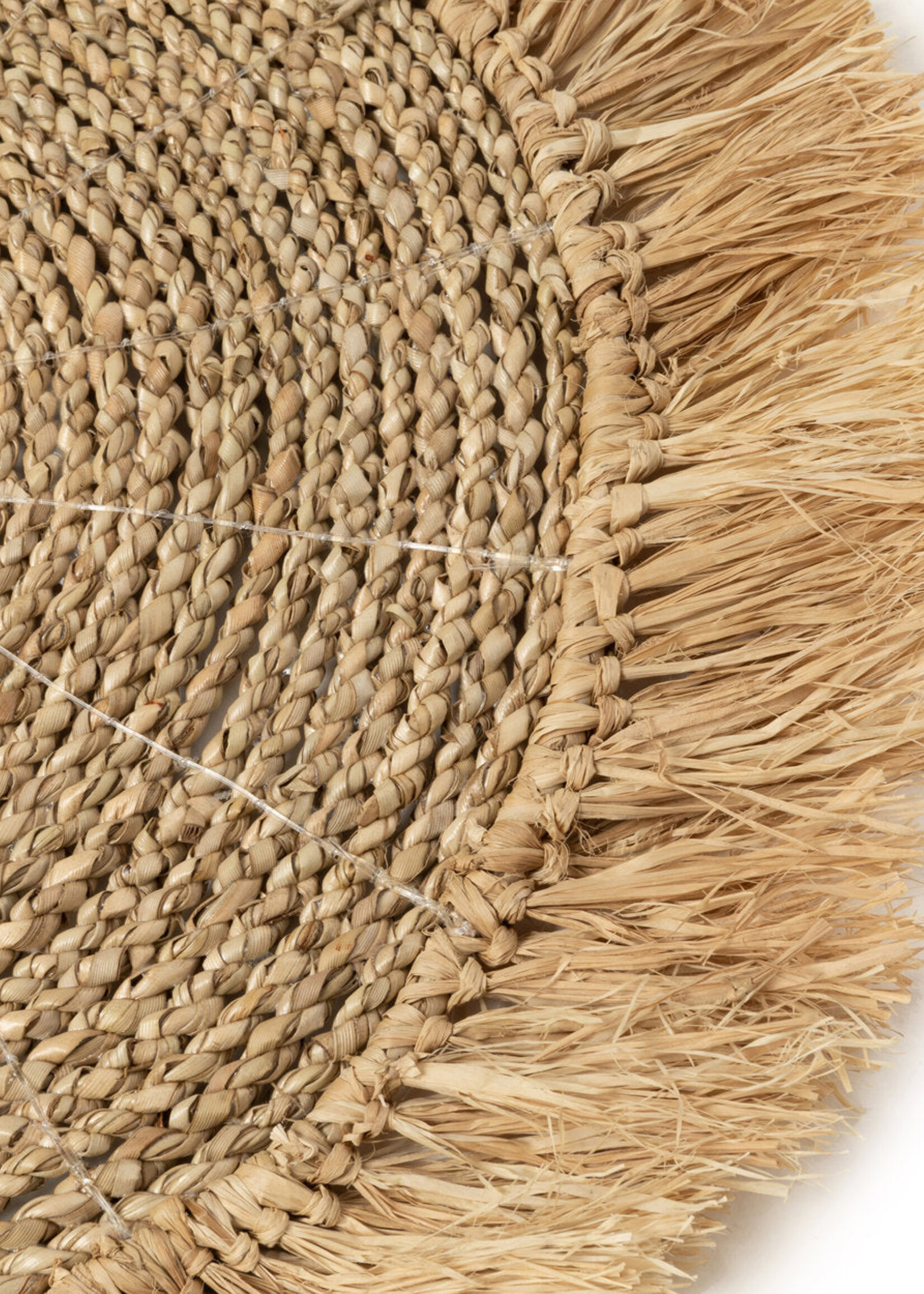 Bazar Bizar Antwerp The Seagrass Raffia Placemat - Natural