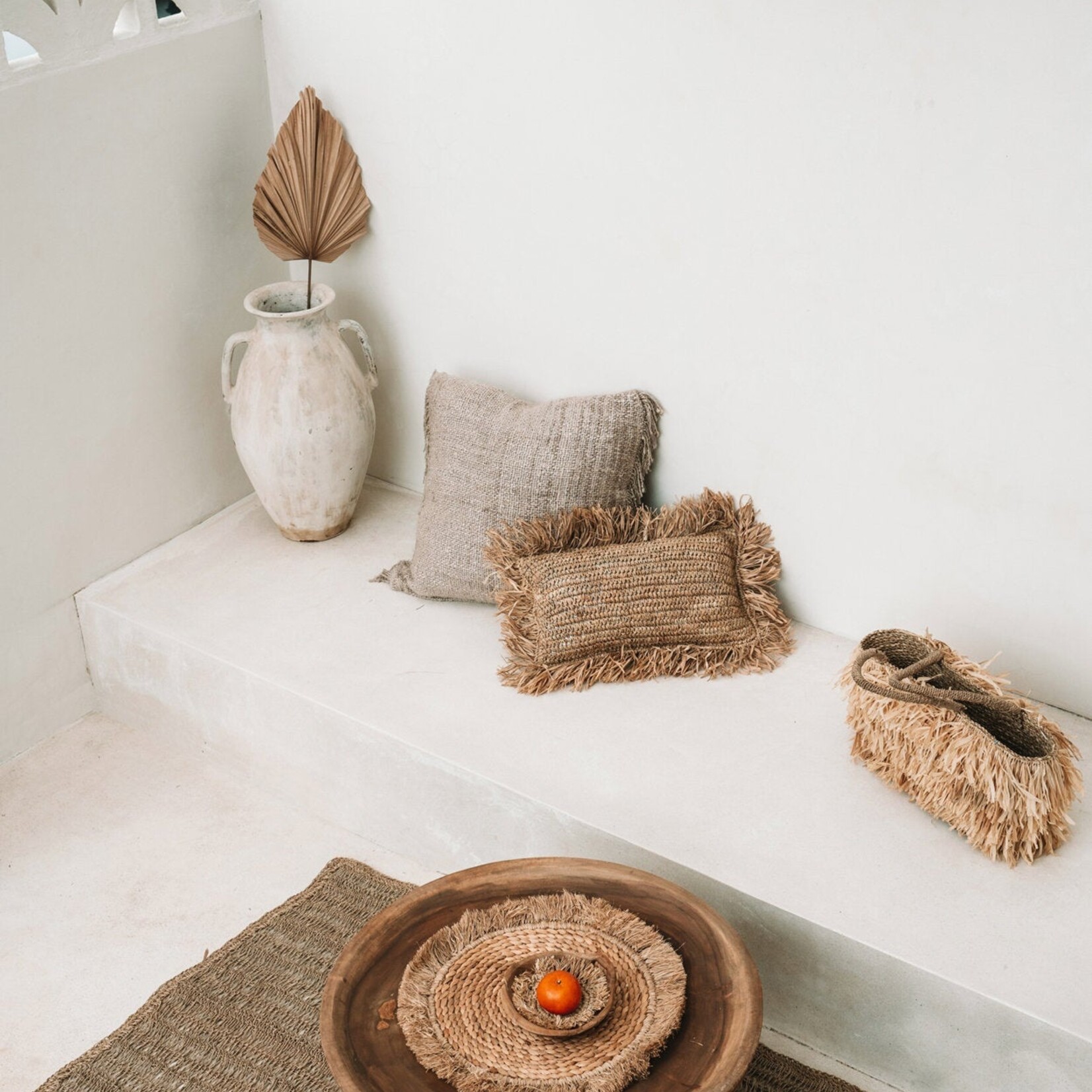 Bazar Bizar Antwerp The Seagrass Raffia Placemat - Natural