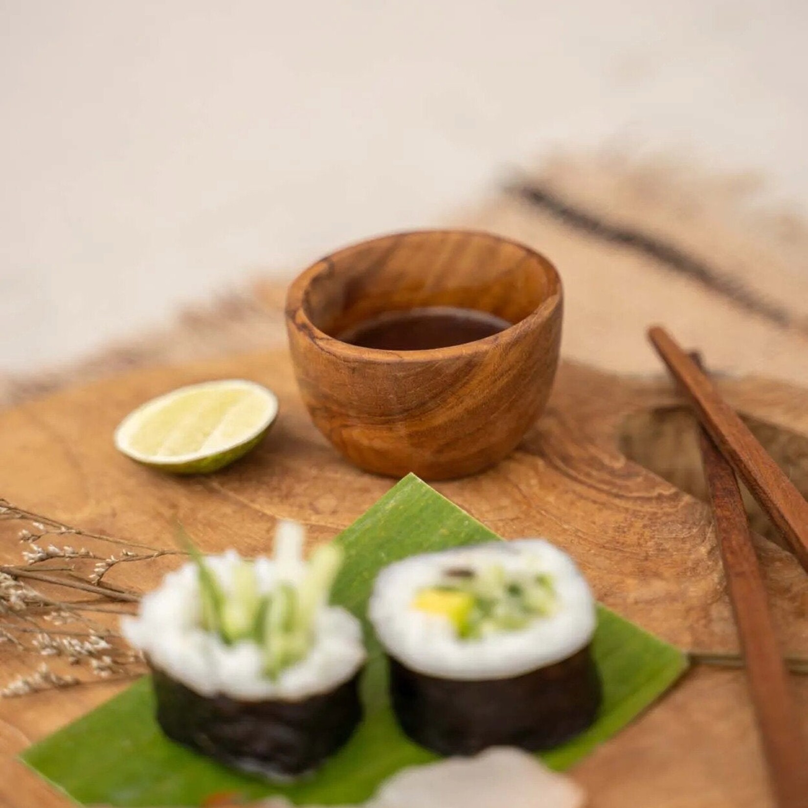 Bazar Bizar Antwerp The Teak Root Salt Cup - XS