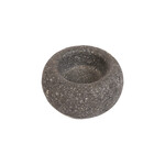 Bazar Bizar Antwerp The Lava Stone Bowl - Black - XS