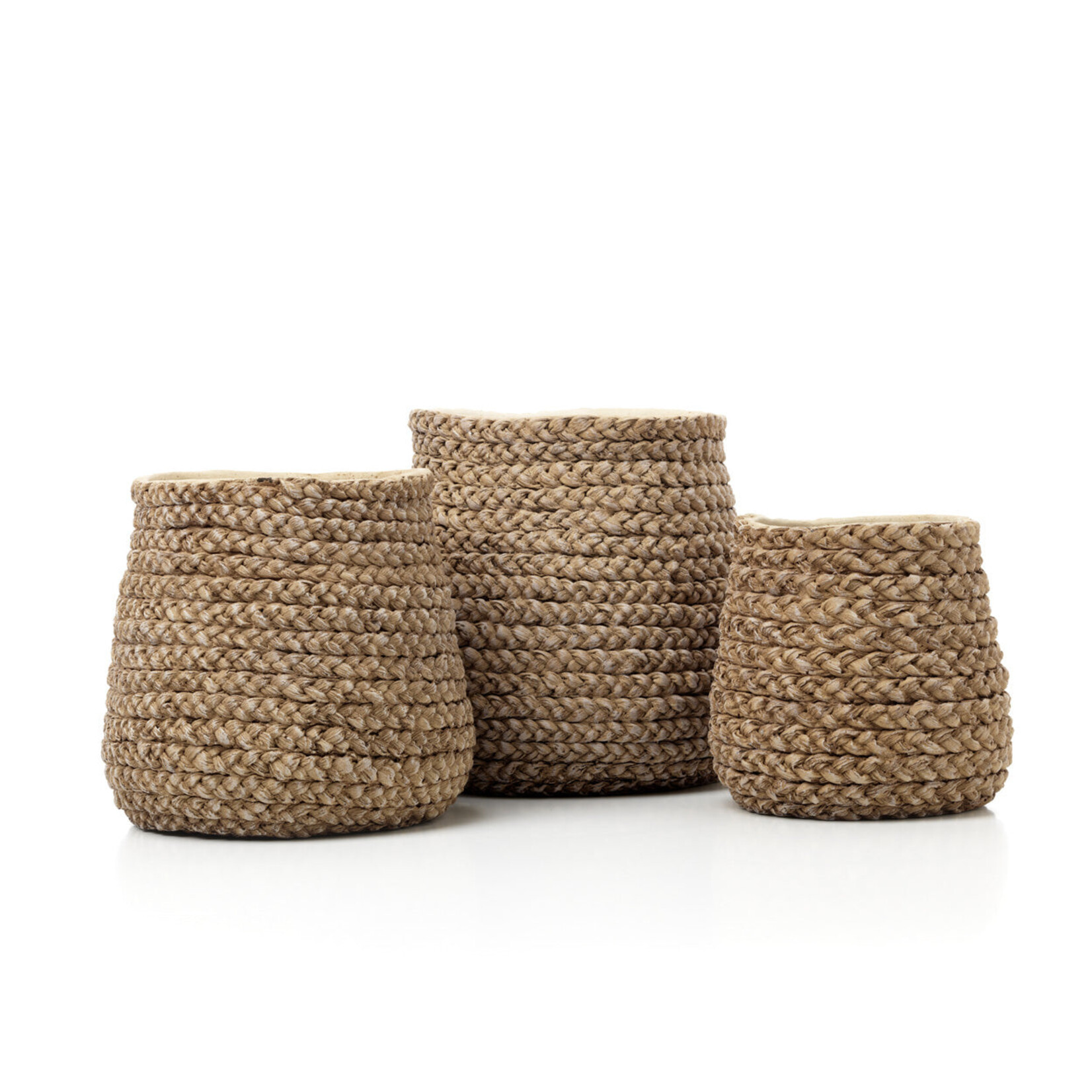 Bazar Bizar Antwerp The Fake Braided Planter - Natural - M