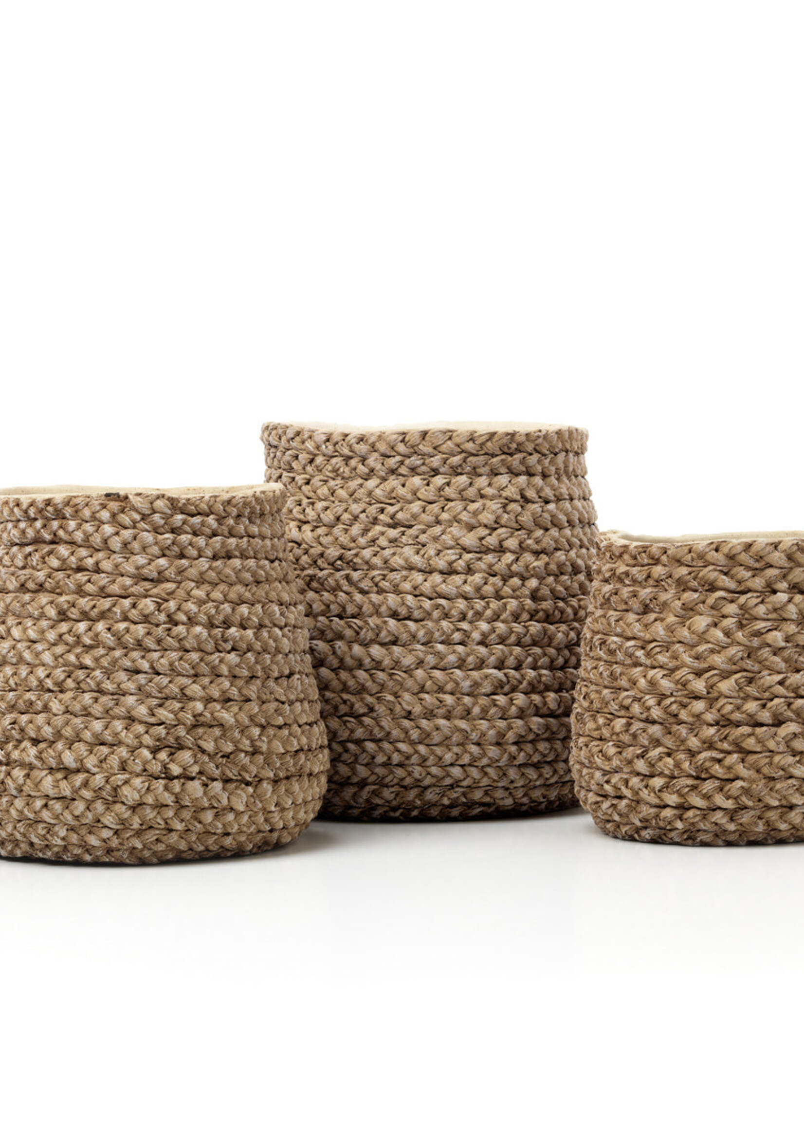 Bazar Bizar Antwerp The Fake Braided Planter - Natural - M