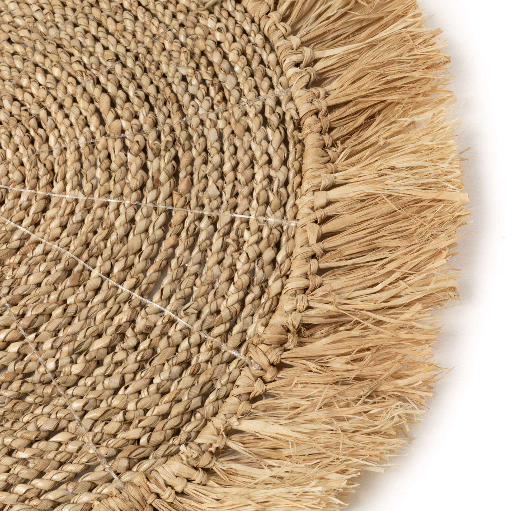 Bazar Bizar Antwerp The Seagrass Raffia Placemat - Natural