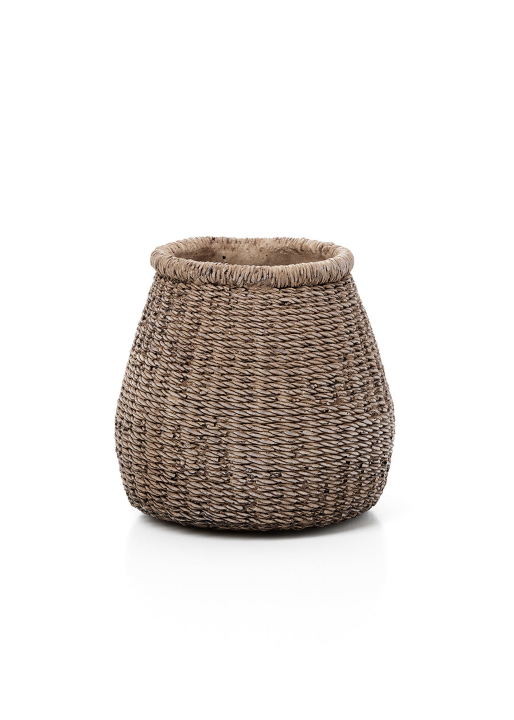 Bazar Bizar Antwerp The Faux-Puff Planter - Brown - M
