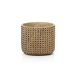 Bazar Bizar Antwerp The RattanRock Planter - Natural - L