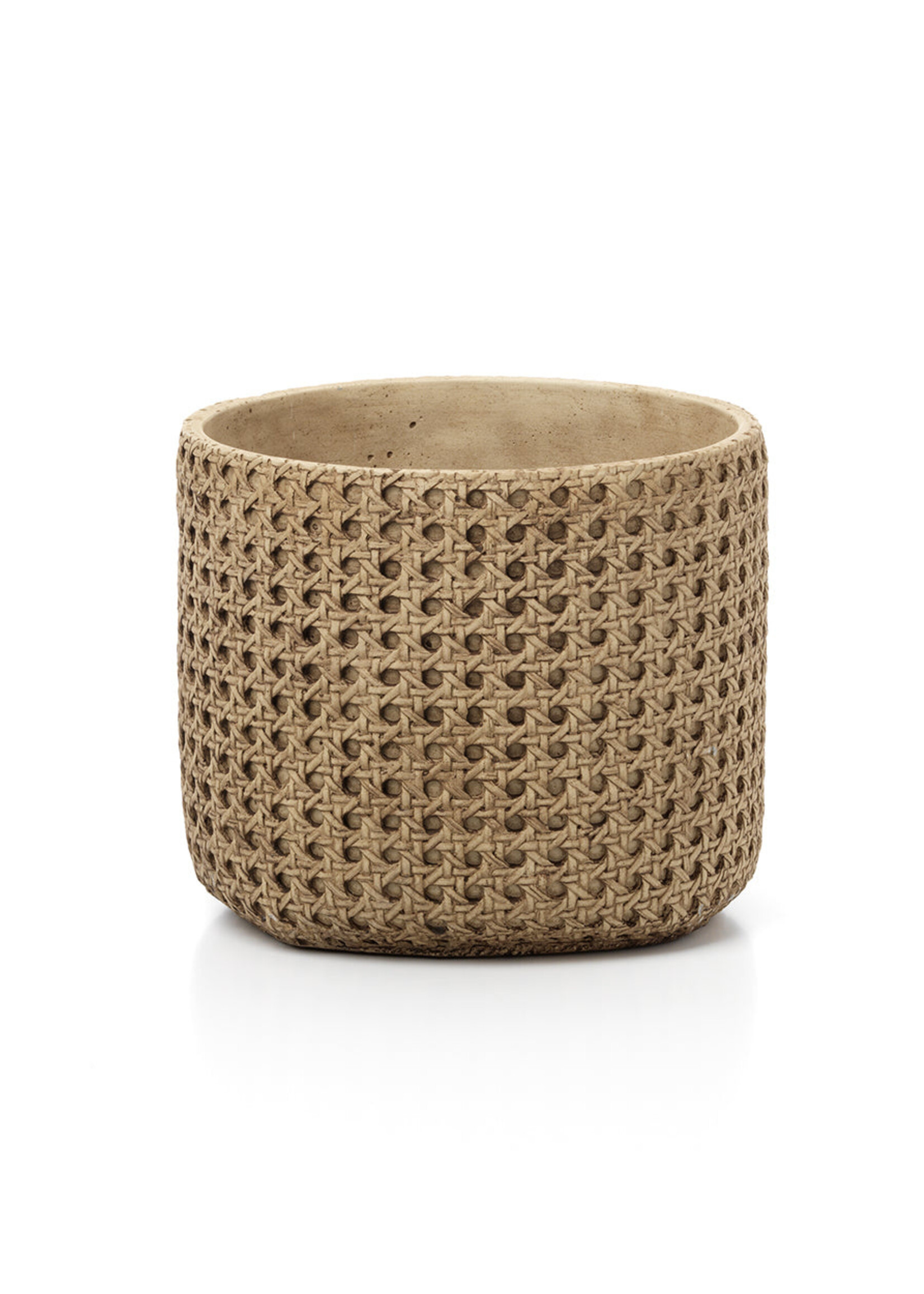 Bazar Bizar Antwerp The RattanRock Planter - Natural - L