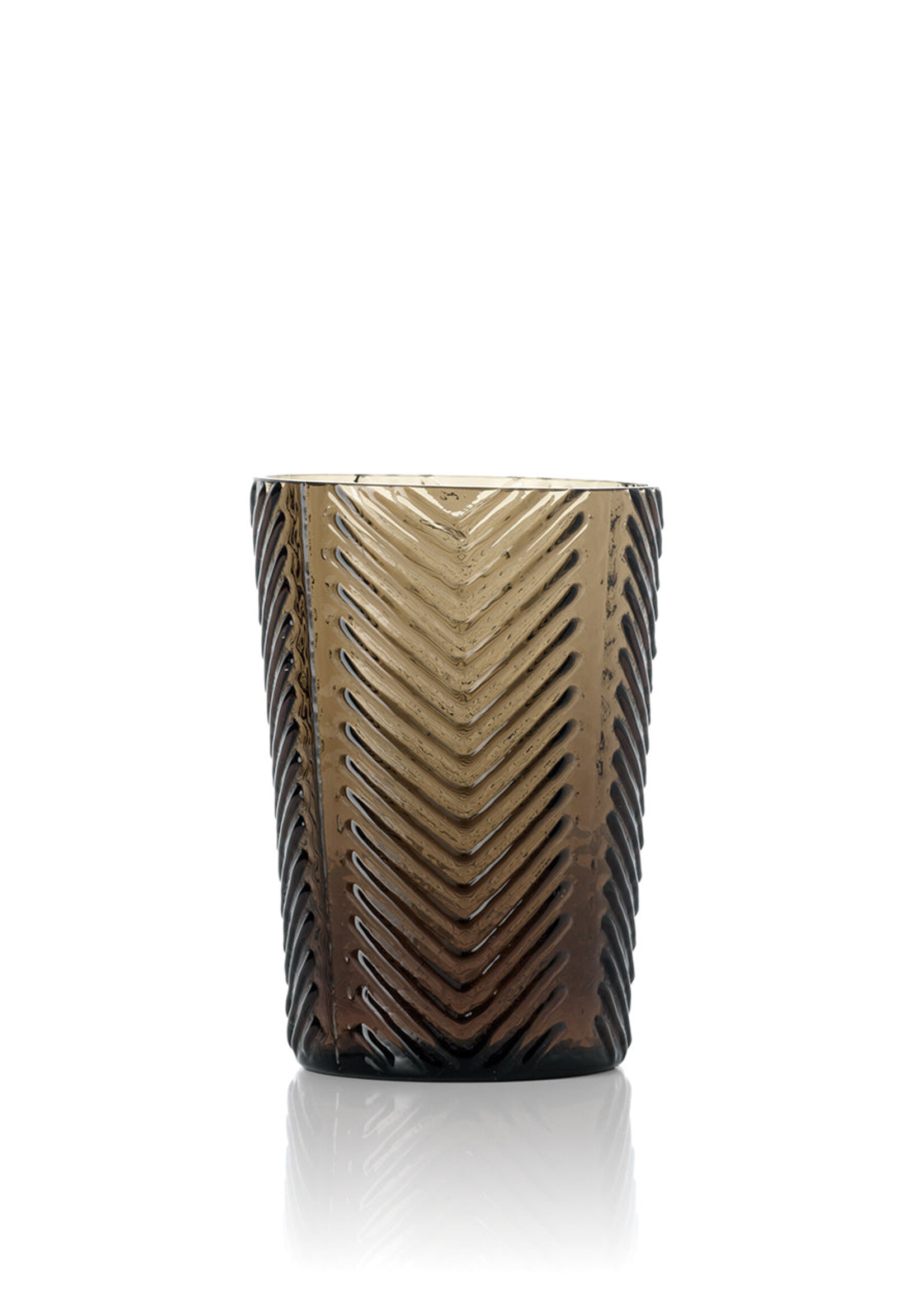 Bazar Bizar Antwerp The Herringbone Tumbler - Smoke