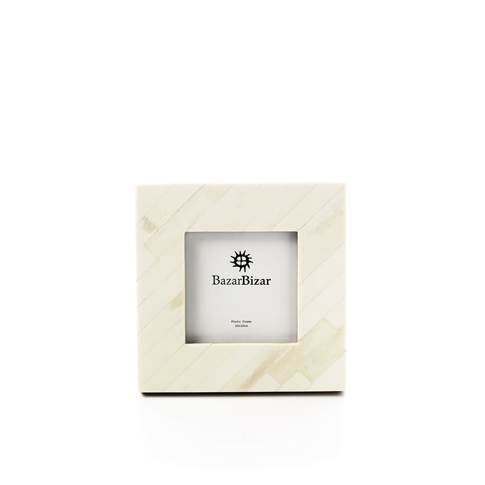 Bazar Bizar Antwerp The Nomad Ivory Frame - Cream White - 10x10