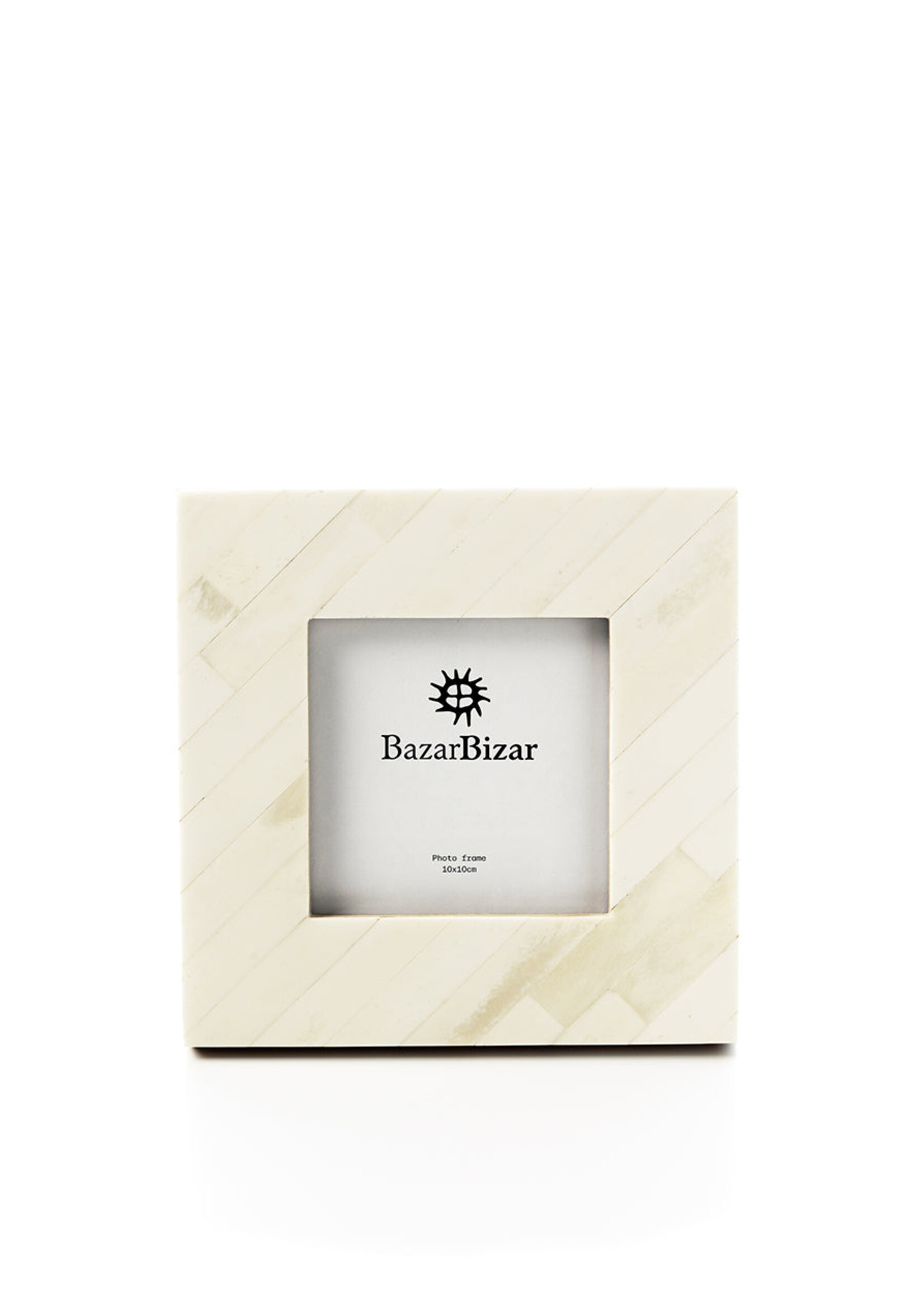 Bazar Bizar Antwerp The Nomad Ivory Frame - Cream White - 10x10