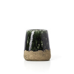 Bazar Bizar Antwerp The Moss Conical Planter - Concrete Green - S