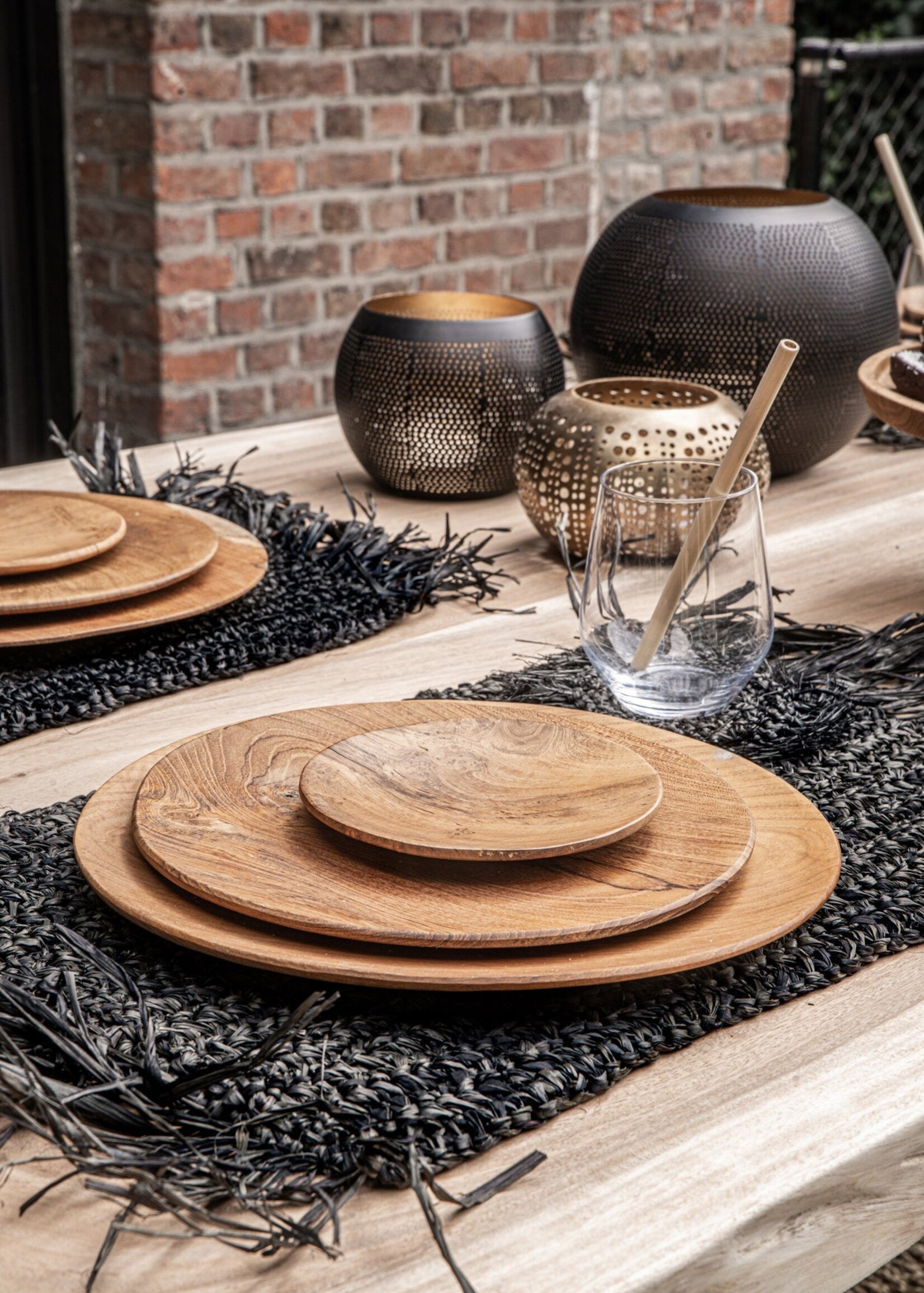 Bazar Bizar Antwerp The Pierced Ball - Black Gold - M
