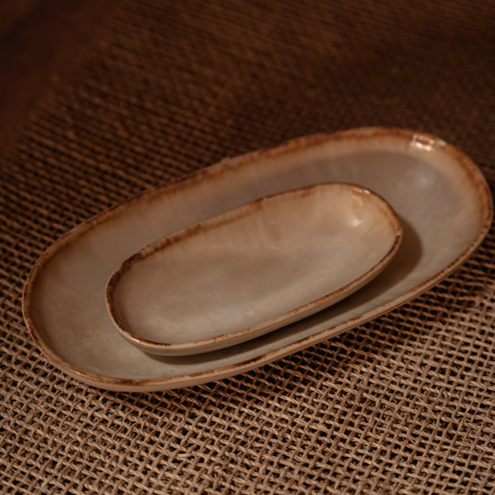Bazar Bizar Antwerp The Cascais Oval Plate - M