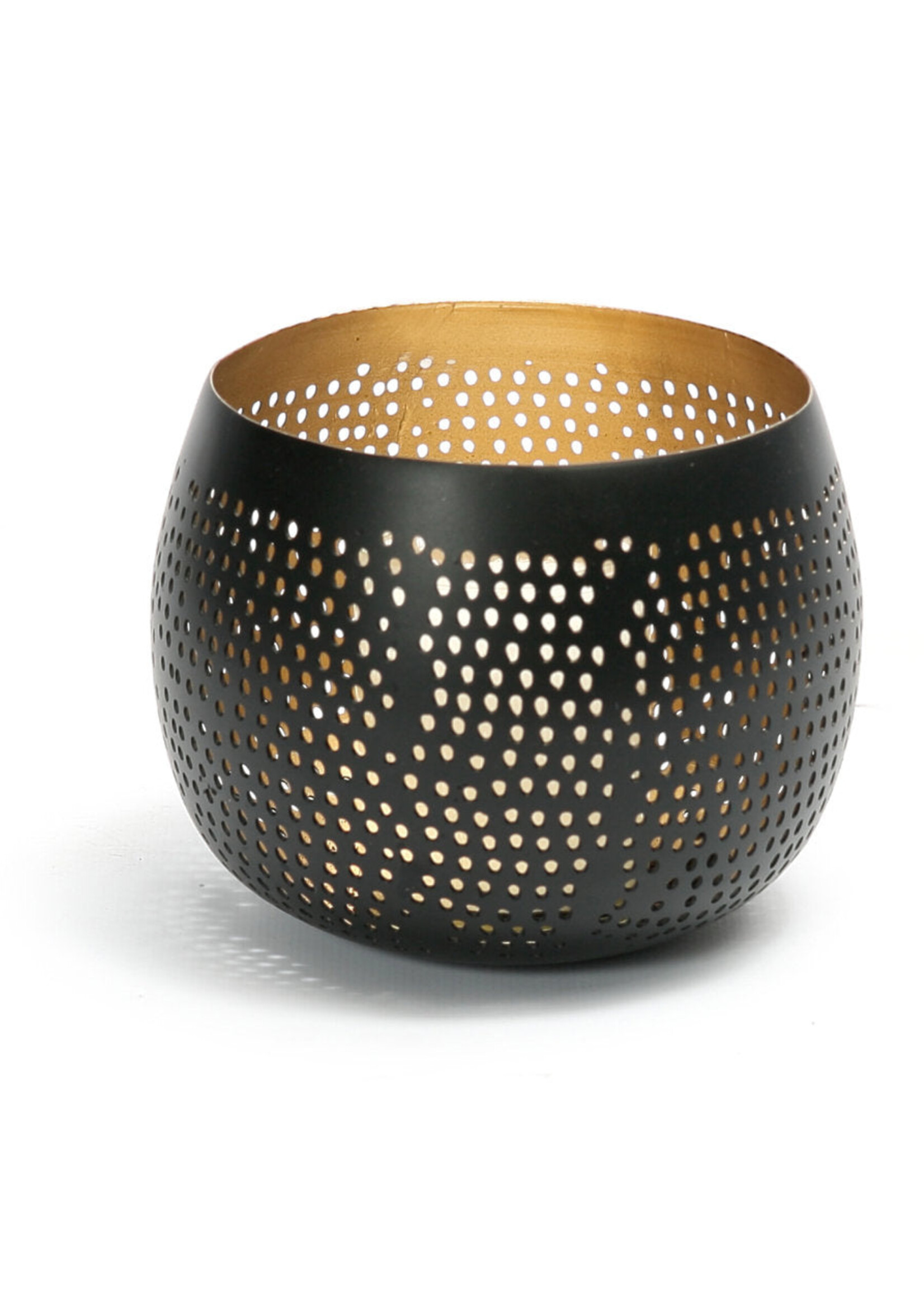 Bazar Bizar Antwerp The Pierced Ball - Black Gold - S