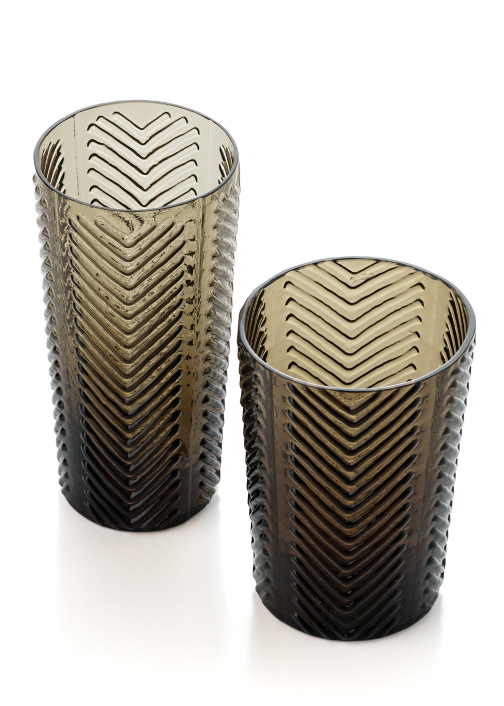Bazar Bizar Antwerp The Herringbone Tumbler - Smoke