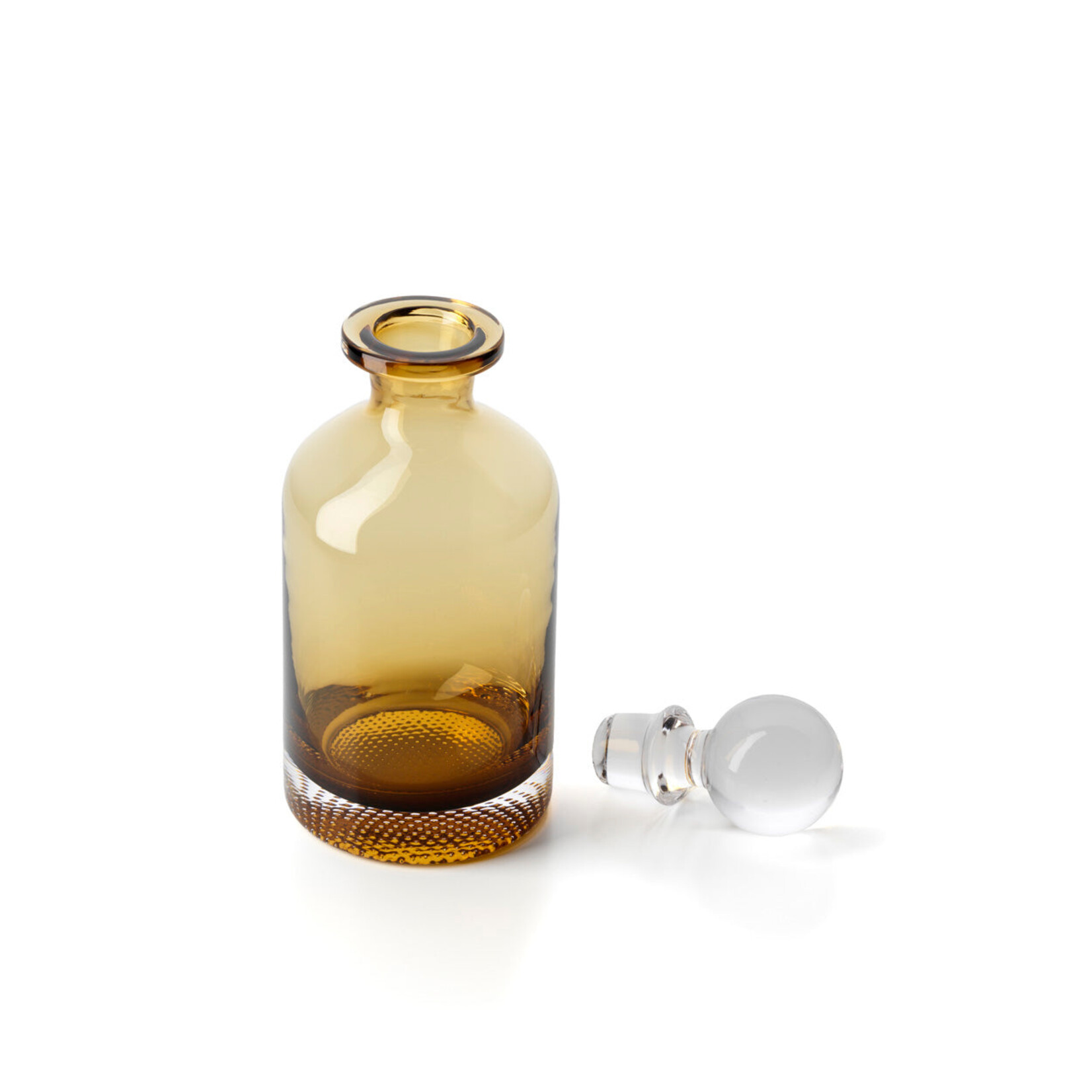 Bazar Bizar Antwerp The Dot Decanter Carafe - Amber