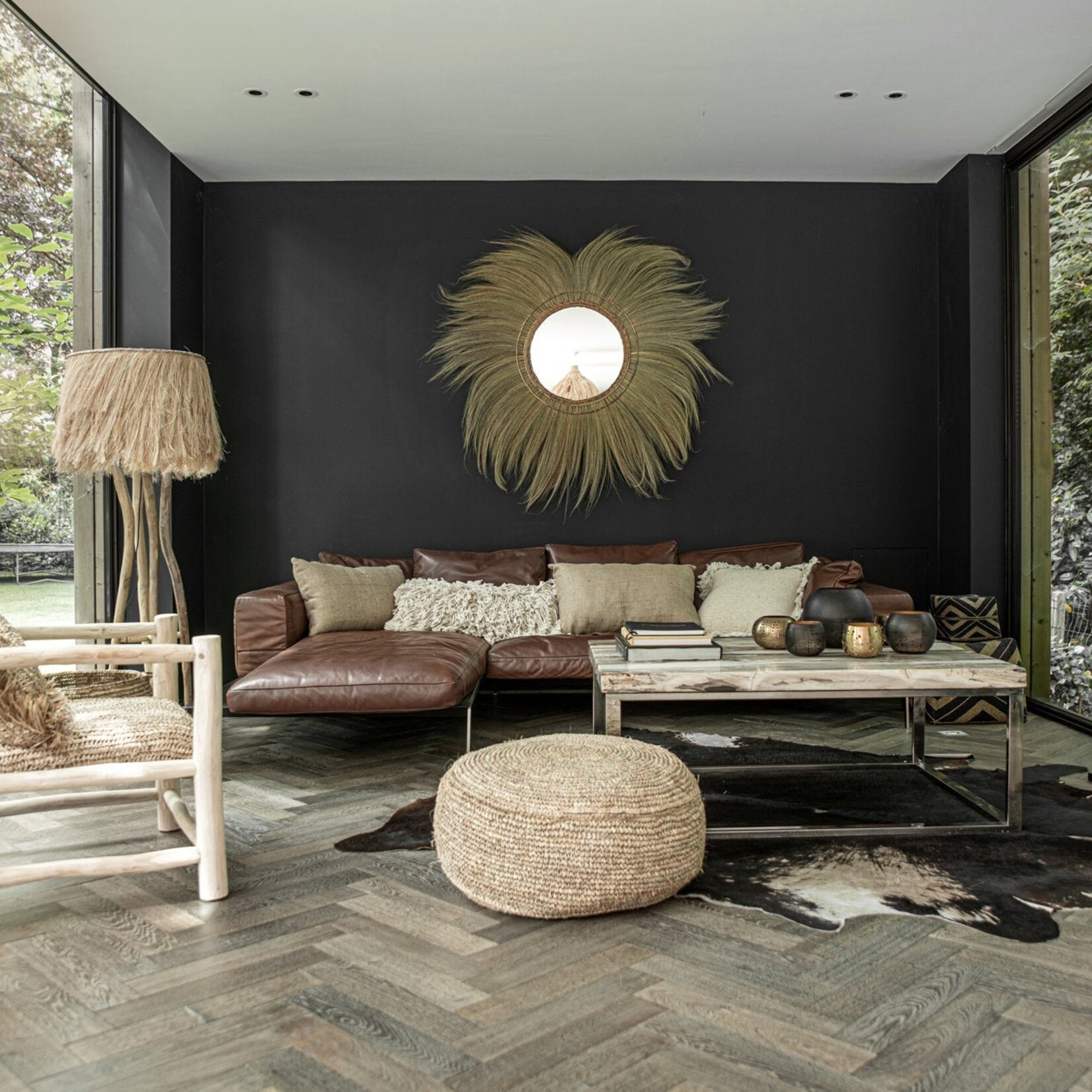 Bazar Bizar Antwerp The Pierced Ball - Black Gold - M