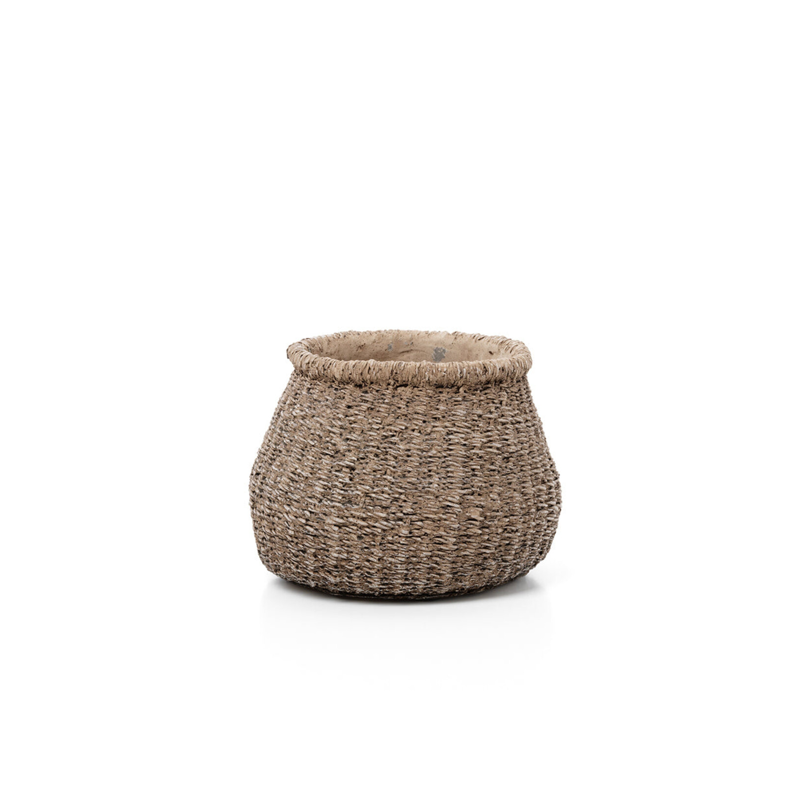 Bazar Bizar Antwerp The Faux-Puff Planter - Brown - S