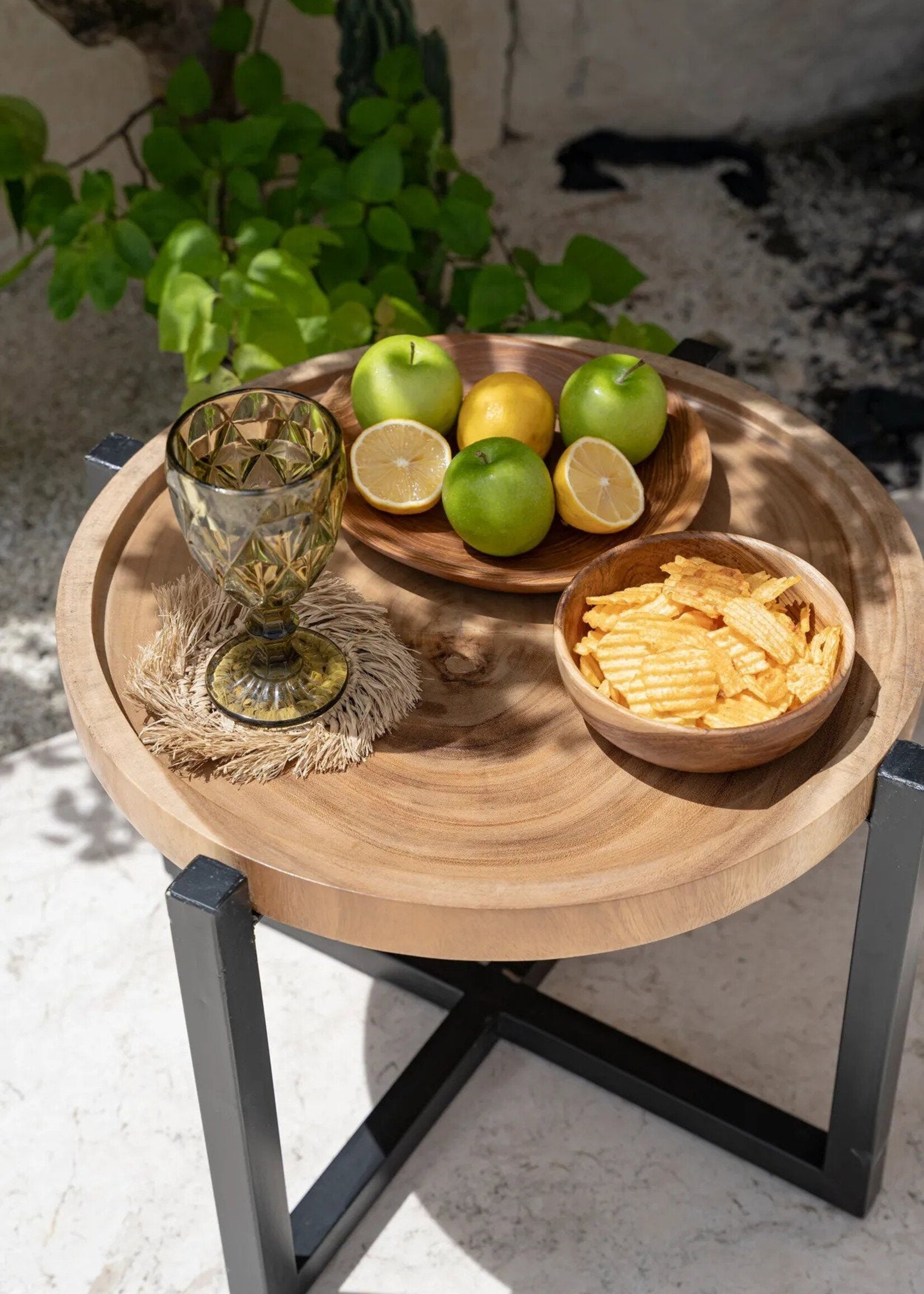 Bazar Bizar Antwerp The Teak Root Organic Plate