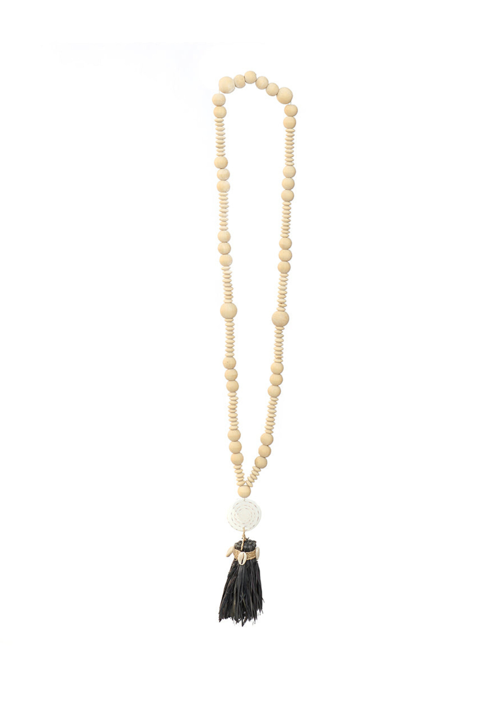 Bazar Bizar Antwerp The Lovina Necklace - Natural Black