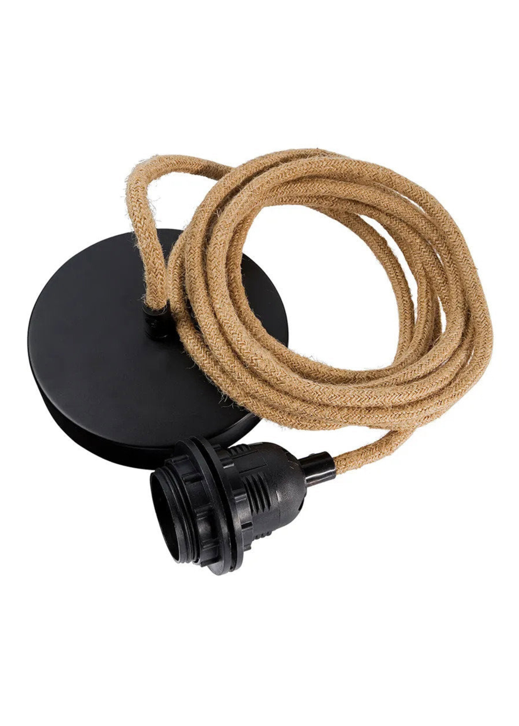 Bazar Bizar Antwerp Fitting Lamps Ceiling - Natural Black - 1 Fitting