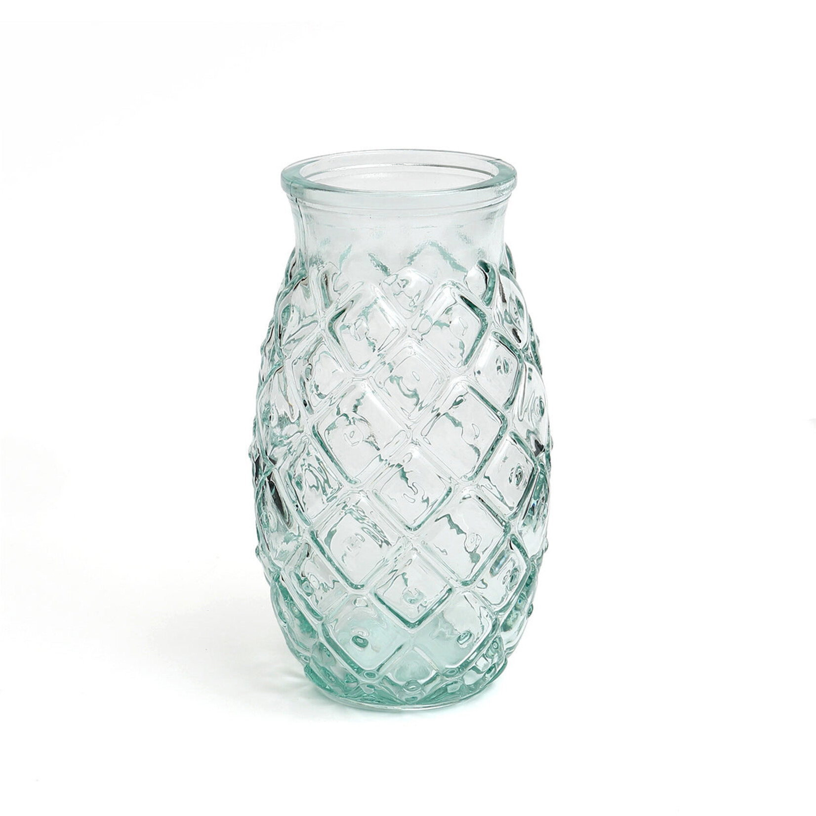 Bazar Bizar Antwerp The Pineapple Glass - Blue - L