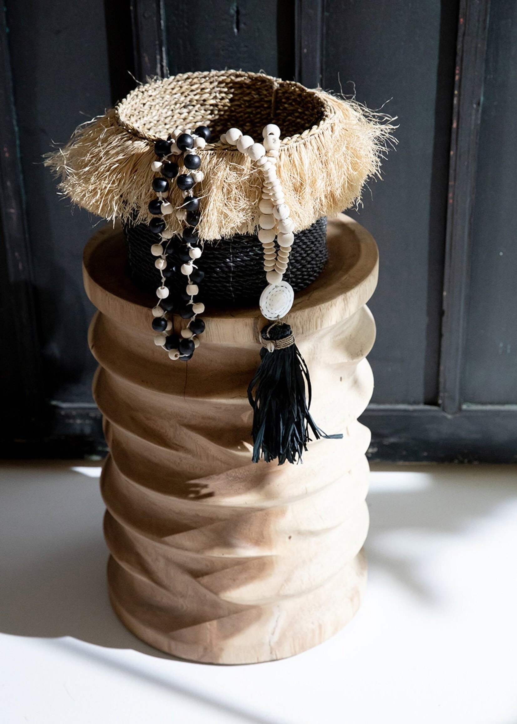 Bazar Bizar Antwerp The Lovina Necklace - Natural Black